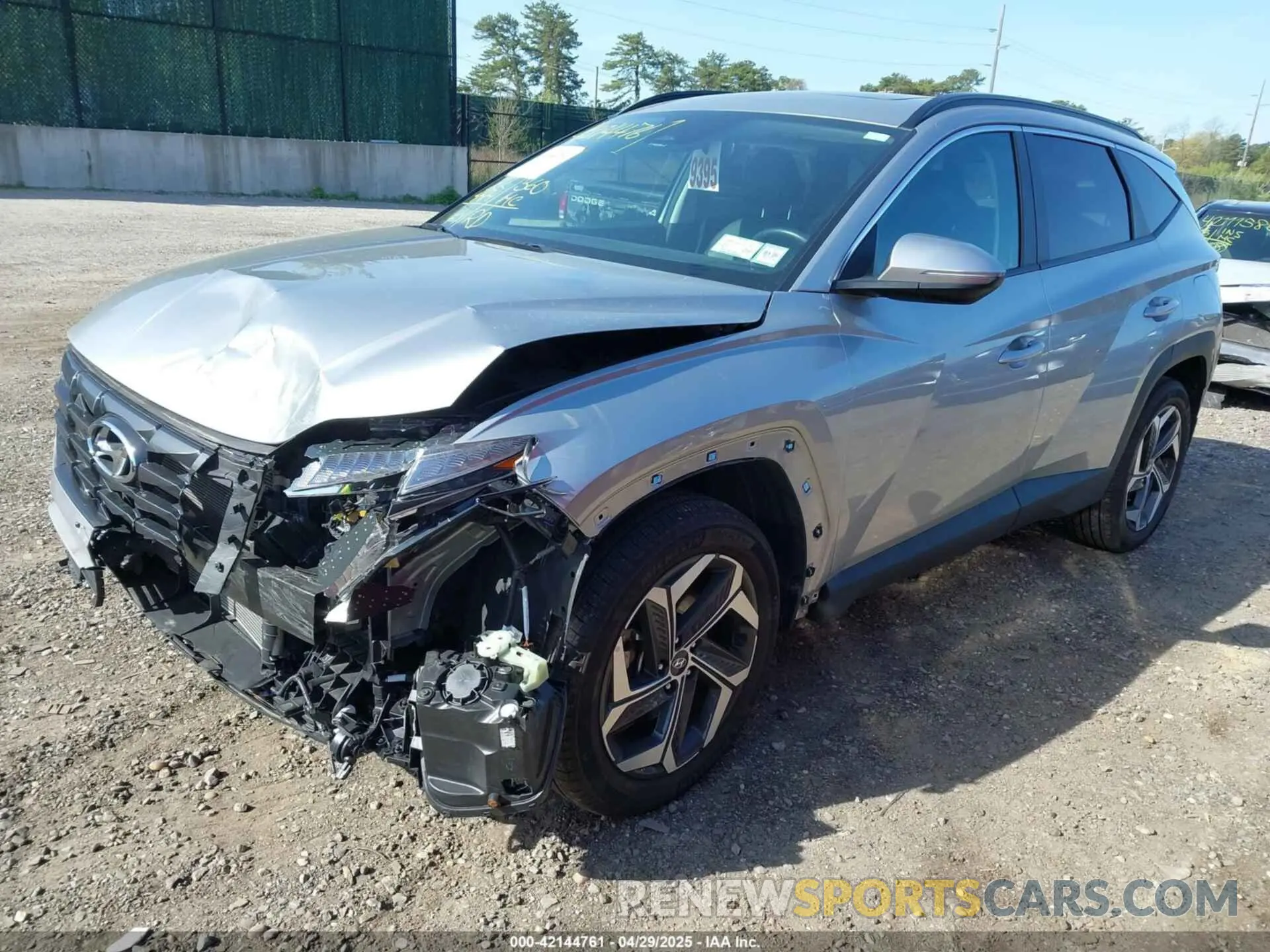 2 Photograph of a damaged car 5NMJFCAE9PH215739 HYUNDAI TUCSON 2023