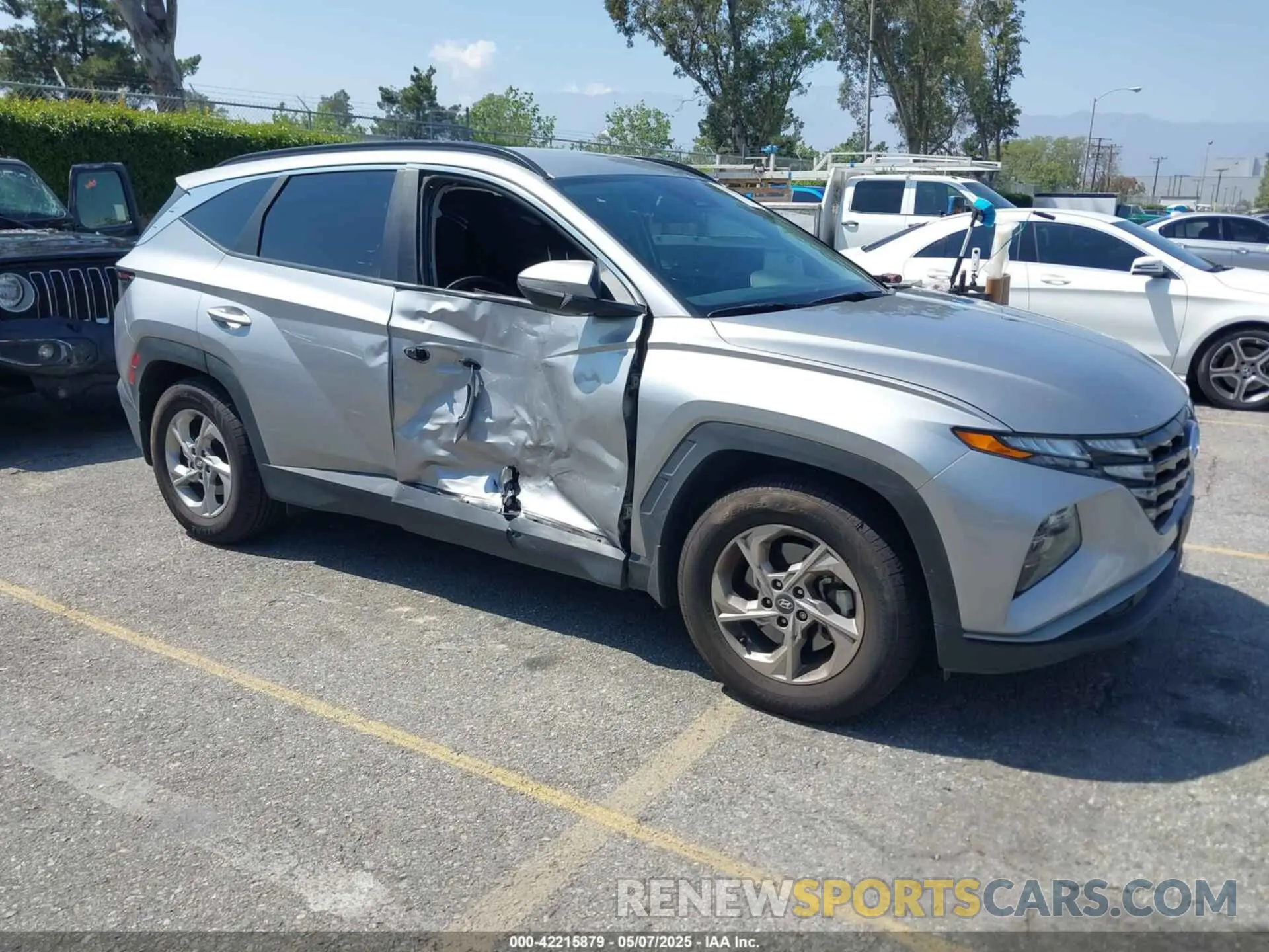 1 Фотография поврежденного автомобиля KM8JB3AE0PU225575 HYUNDAI TUCSON 2023