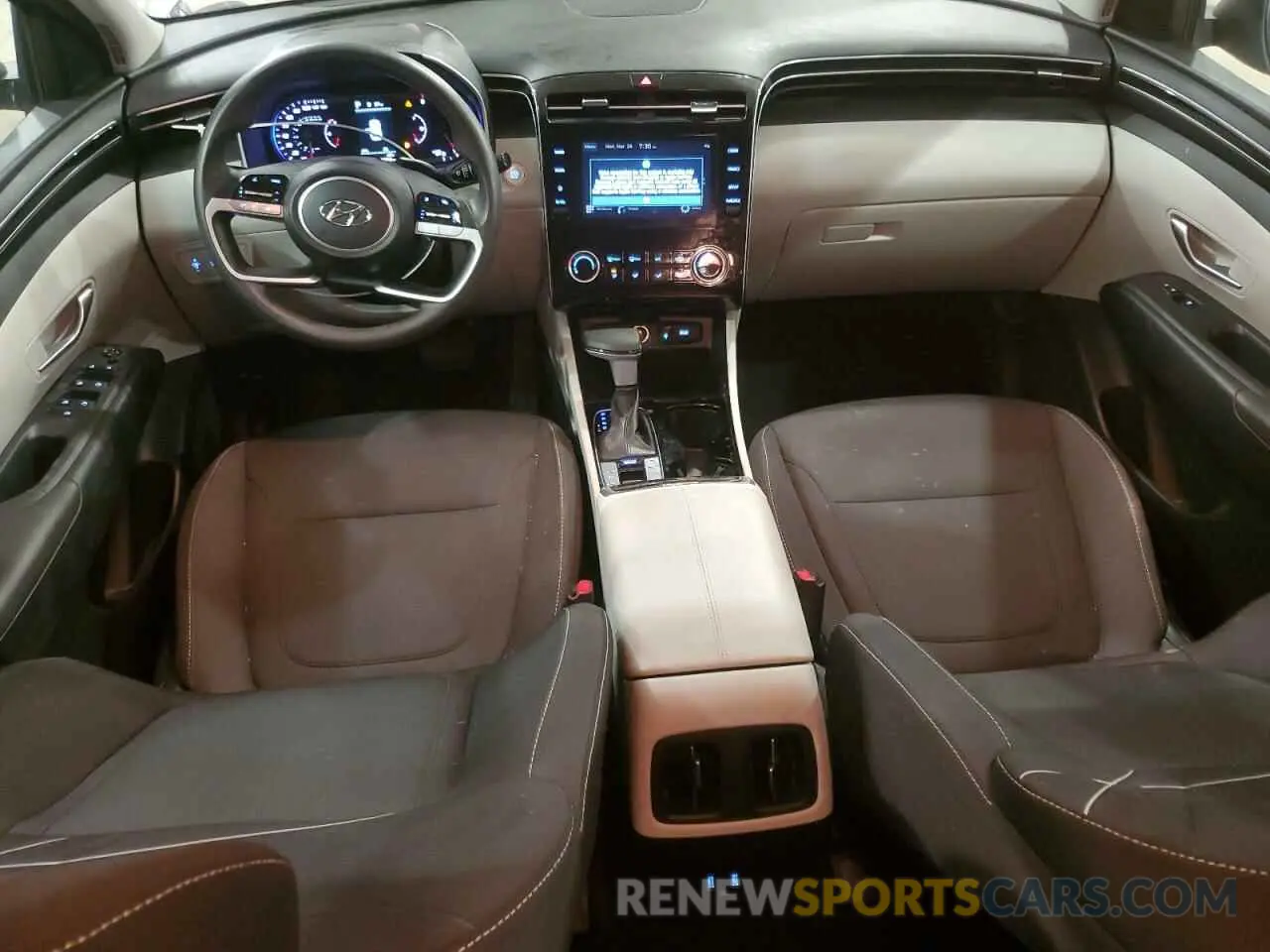 8 Фотография поврежденного автомобиля KM8JB3AEXPU263900 HYUNDAI TUCSON 2023