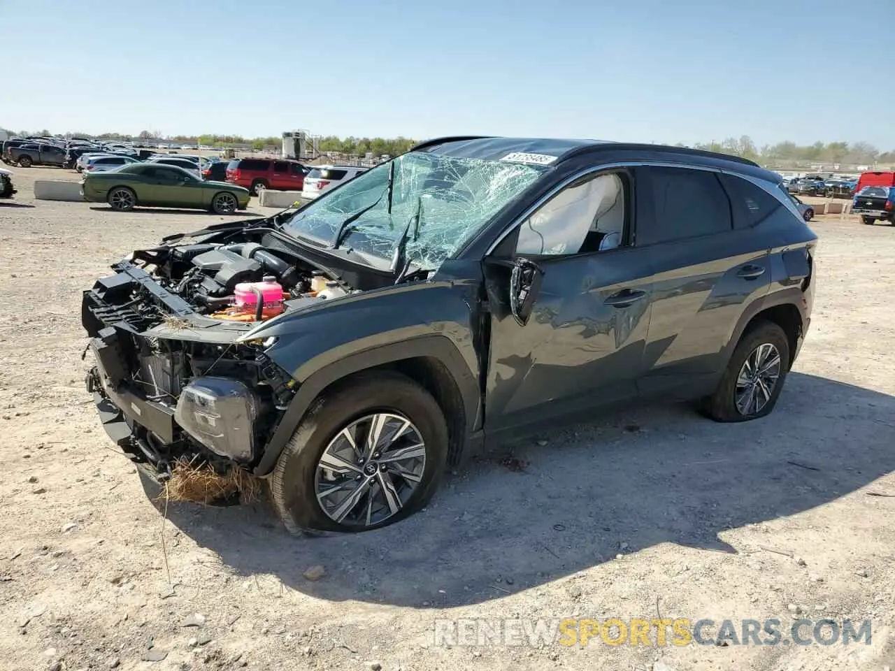 1 Фотография поврежденного автомобиля KM8JBCA16PU113621 HYUNDAI TUCSON 2023