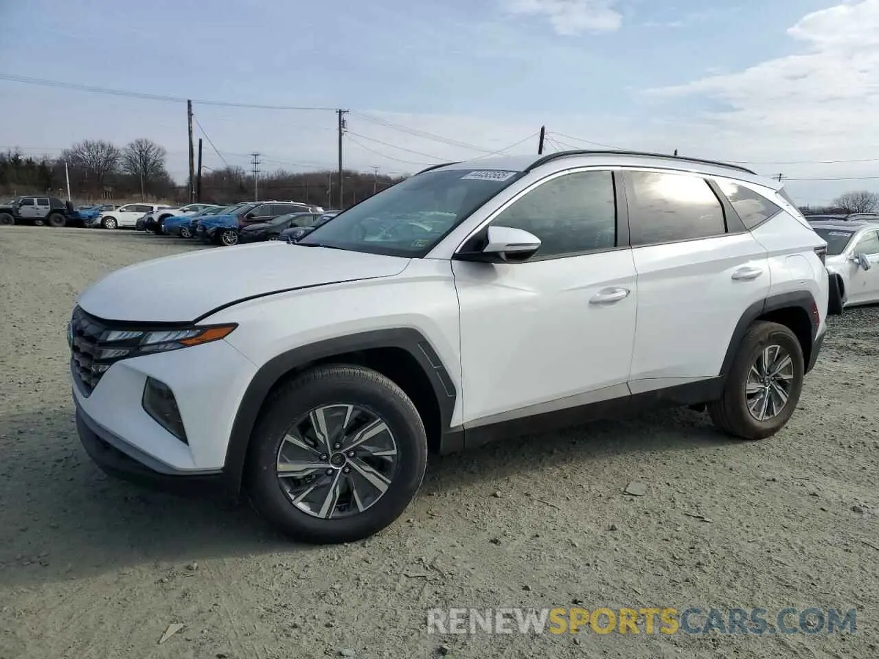 1 Фотография поврежденного автомобиля KM8JBCA19PU114522 HYUNDAI TUCSON 2023
