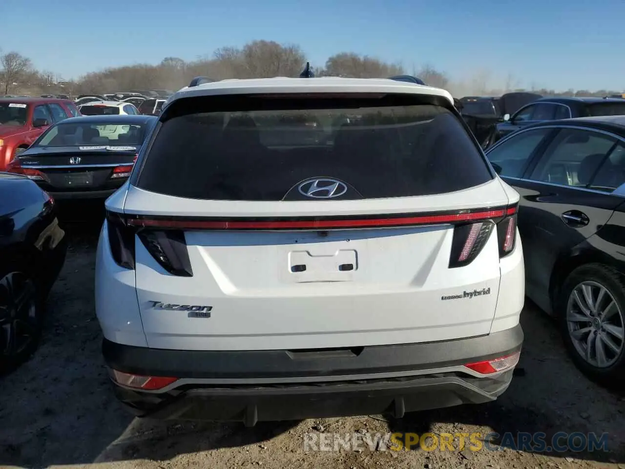 6 Фотография поврежденного автомобиля KM8JBCA19PU114522 HYUNDAI TUCSON 2023