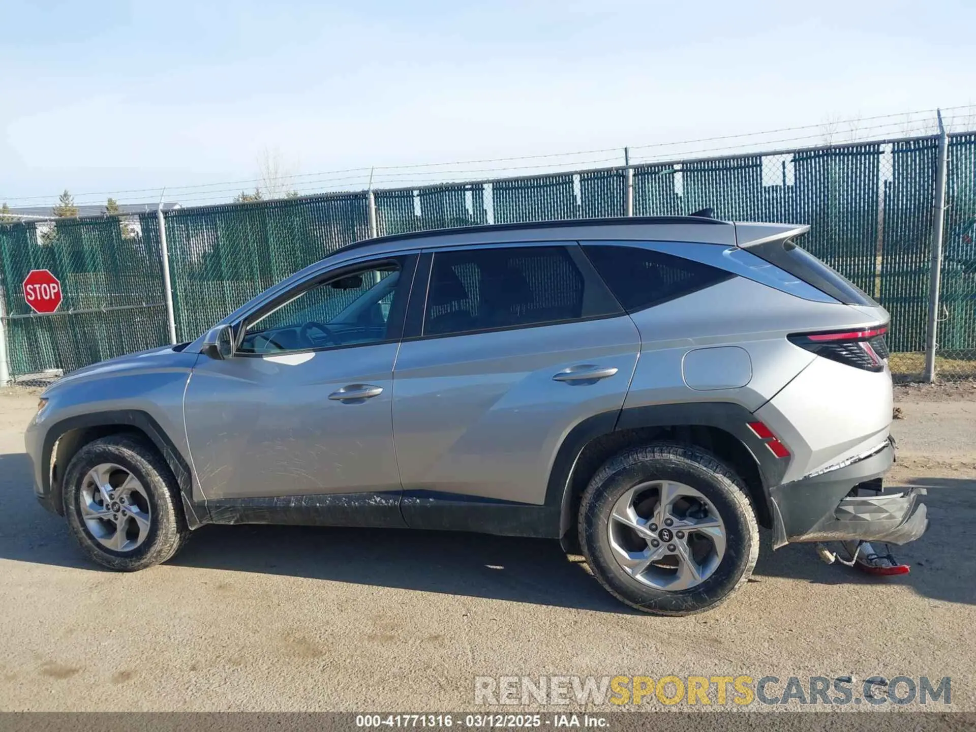 14 Photograph of a damaged car KM8JBCAE2PU248128 HYUNDAI TUCSON 2023