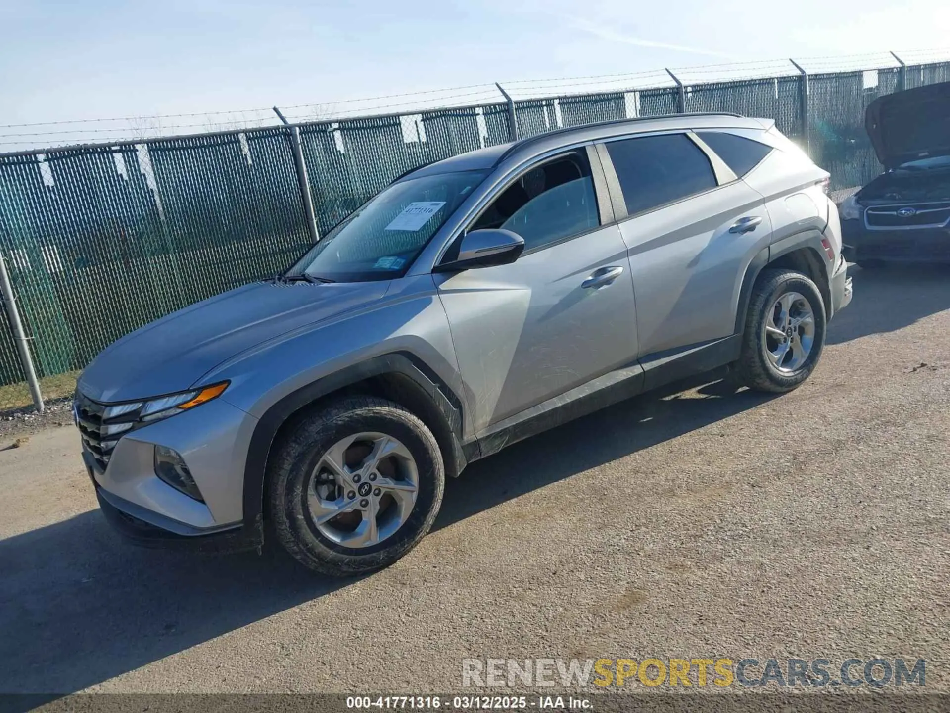 2 Photograph of a damaged car KM8JBCAE2PU248128 HYUNDAI TUCSON 2023
