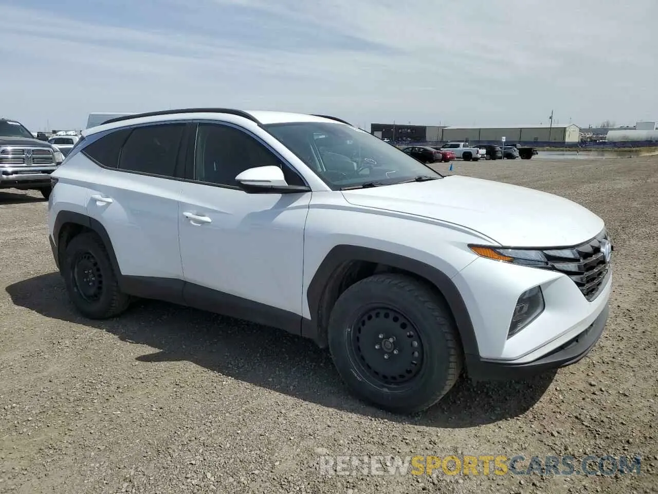 4 Фотография поврежденного автомобиля KM8JBCAE3PU201965 HYUNDAI TUCSON 2023