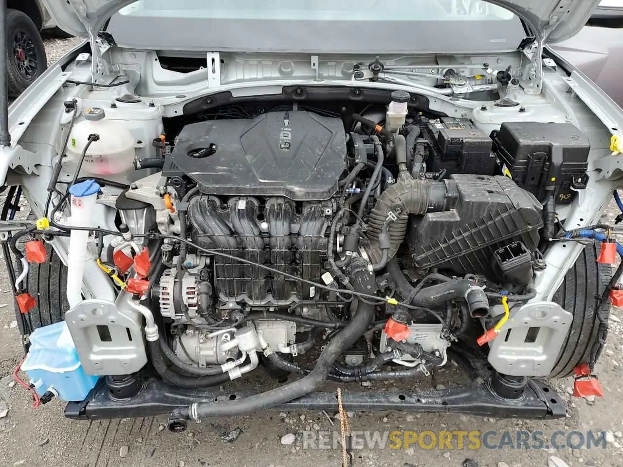 11 Фотография поврежденного автомобиля KM8JBCAE4PU248549 HYUNDAI TUCSON 2023