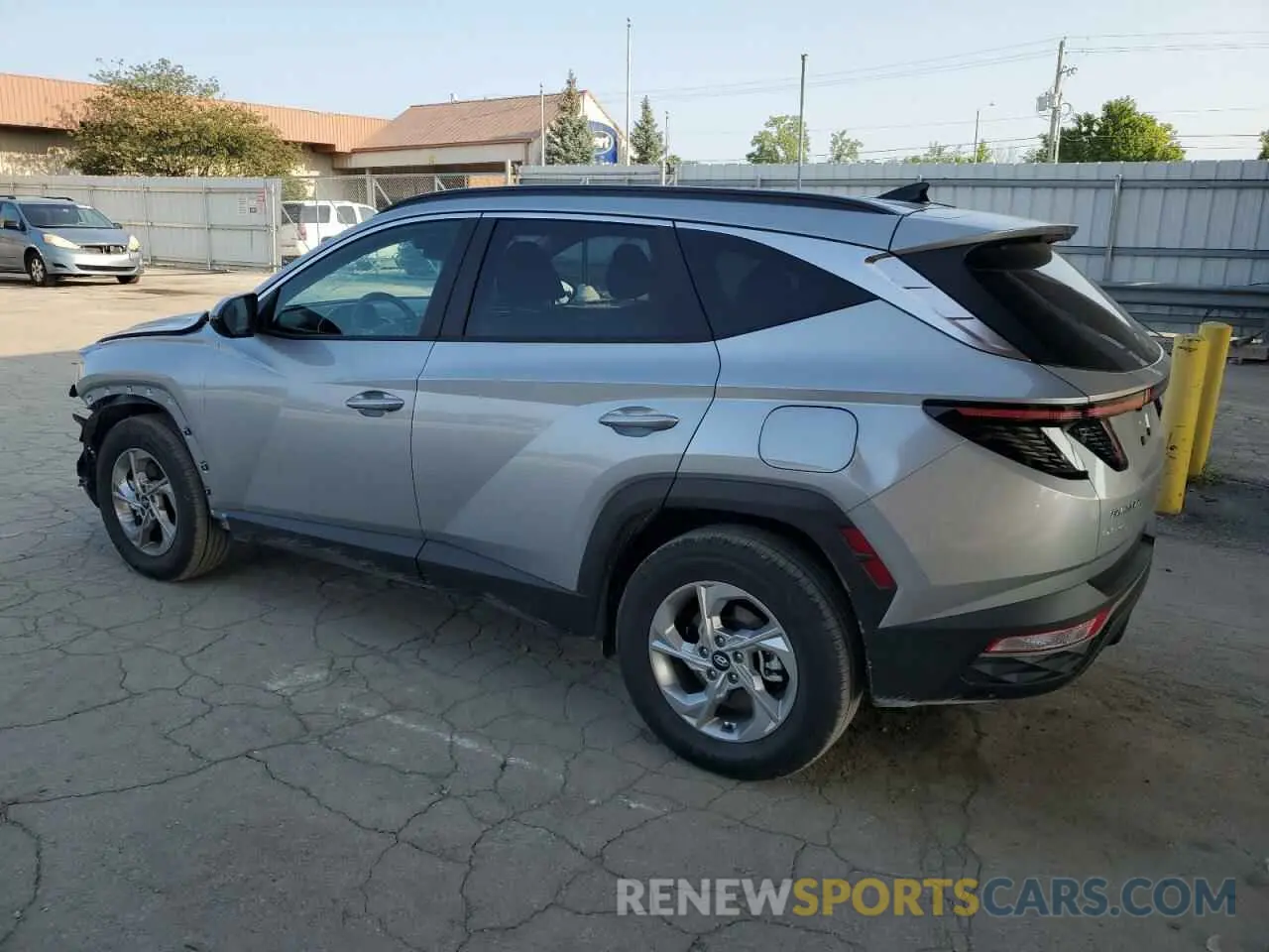 2 Photograph of a damaged car KM8JBCAE6PU264297 HYUNDAI TUCSON 2023