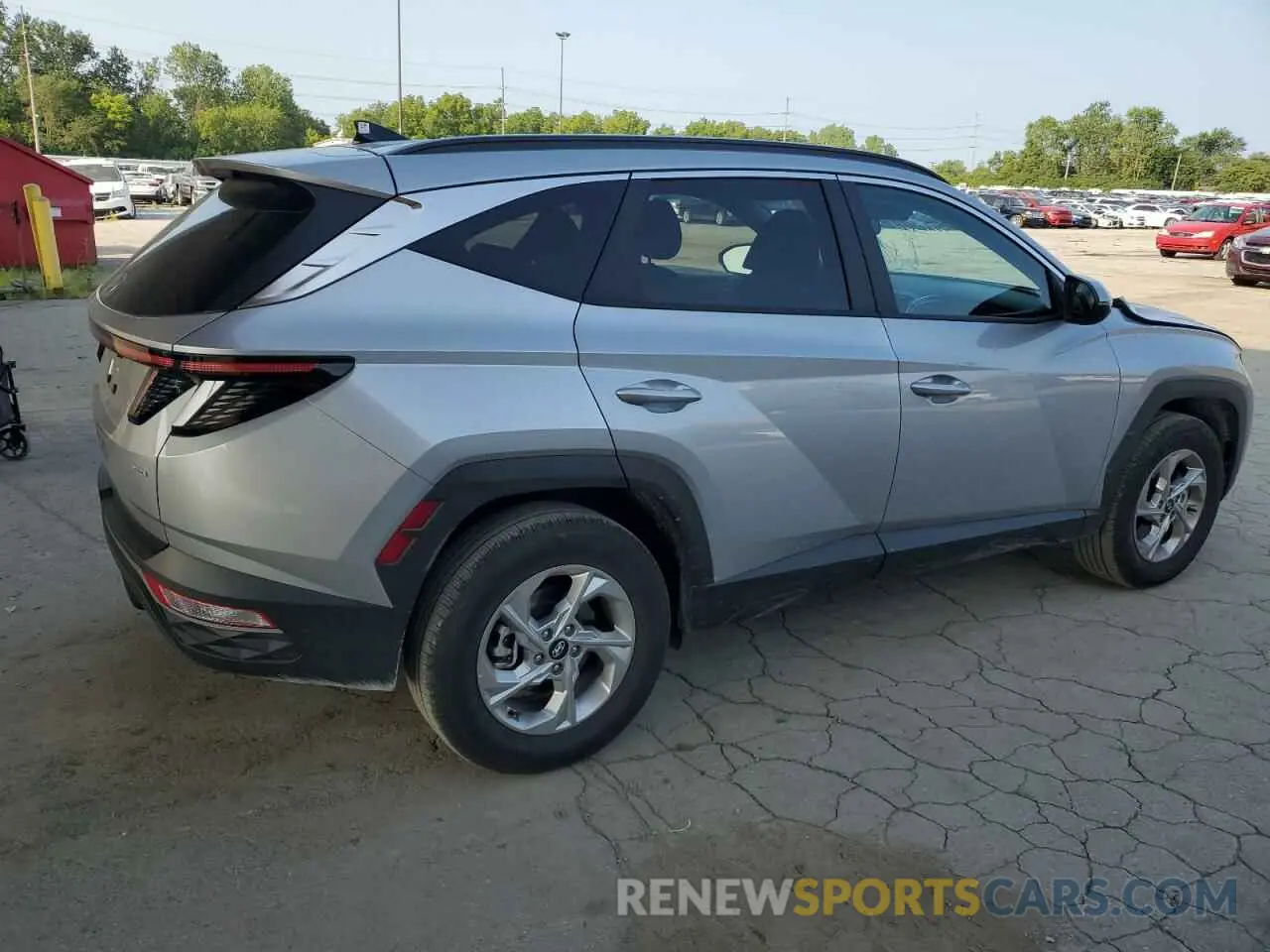 3 Photograph of a damaged car KM8JBCAE6PU264297 HYUNDAI TUCSON 2023