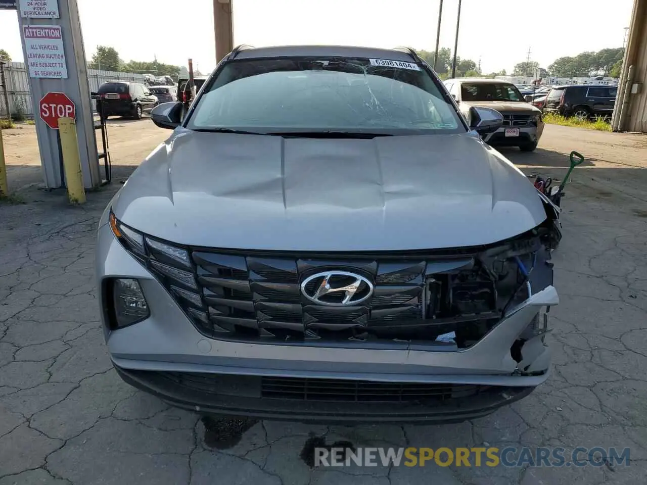 5 Photograph of a damaged car KM8JBCAE6PU264297 HYUNDAI TUCSON 2023