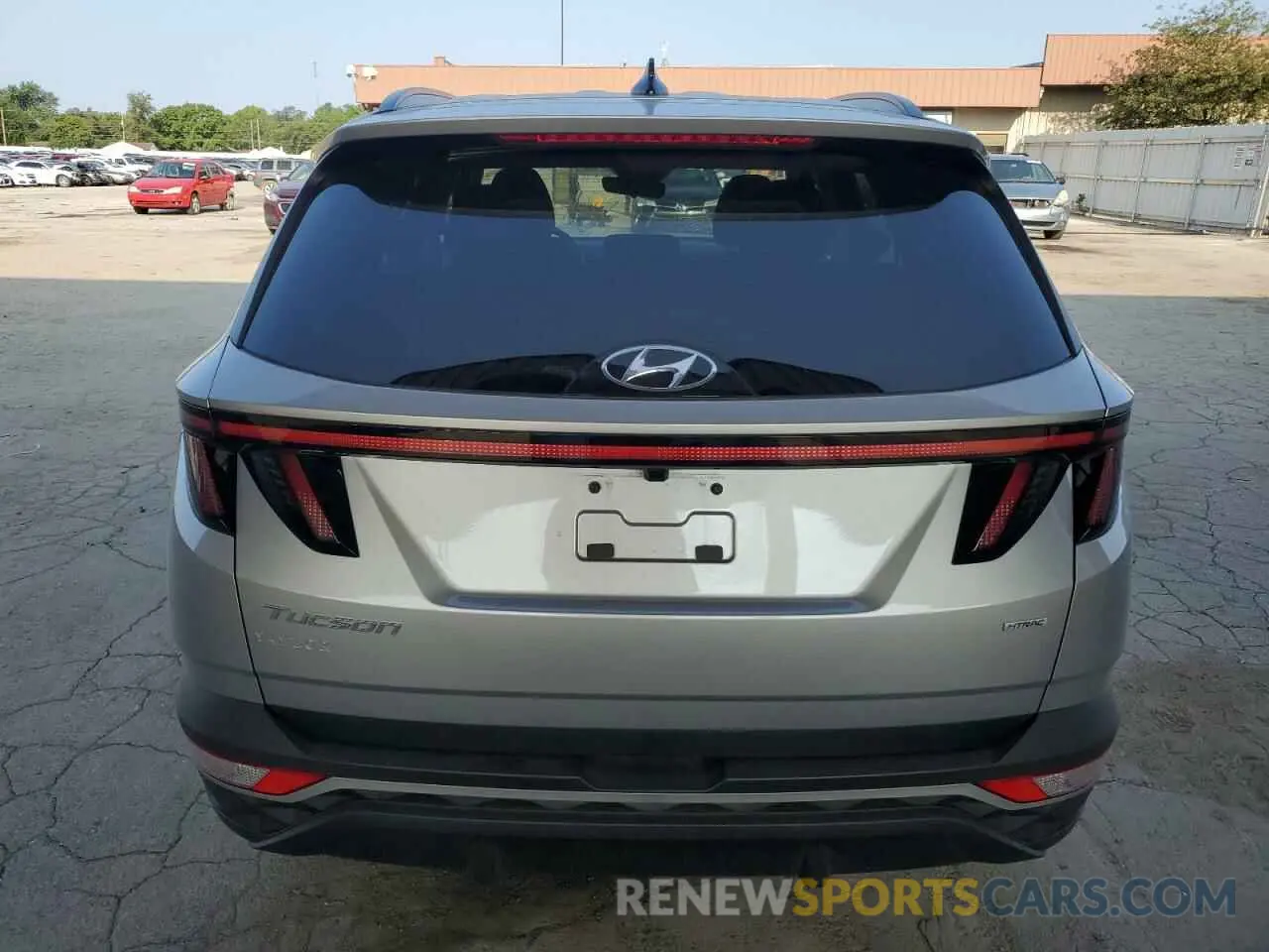 6 Photograph of a damaged car KM8JBCAE6PU264297 HYUNDAI TUCSON 2023