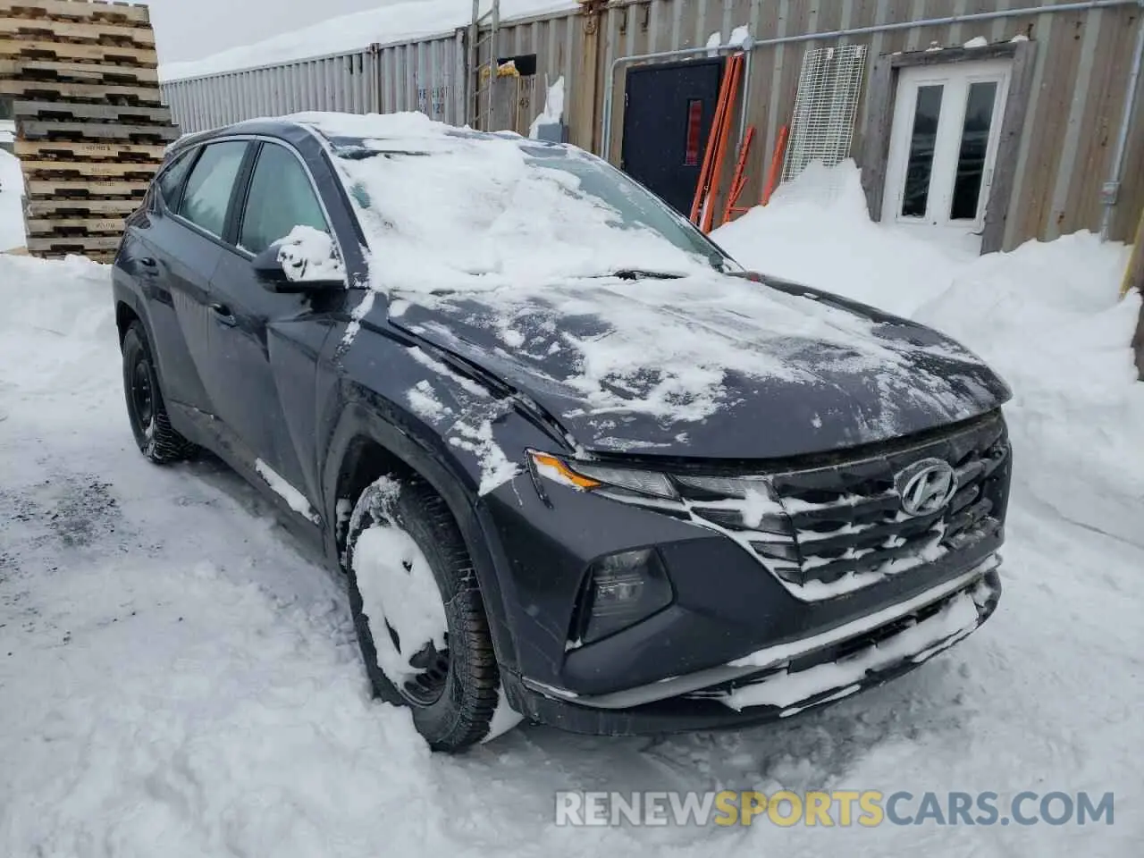 4 Фотография поврежденного автомобиля KM8JBCAE8PU185987 HYUNDAI TUCSON 2023