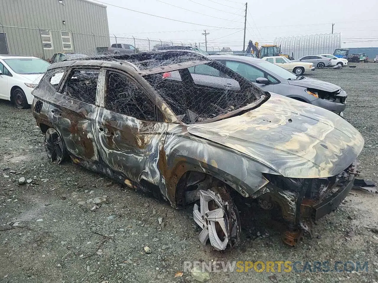 4 Photograph of a damaged car KM8JDDA24PU113111 HYUNDAI TUCSON 2023