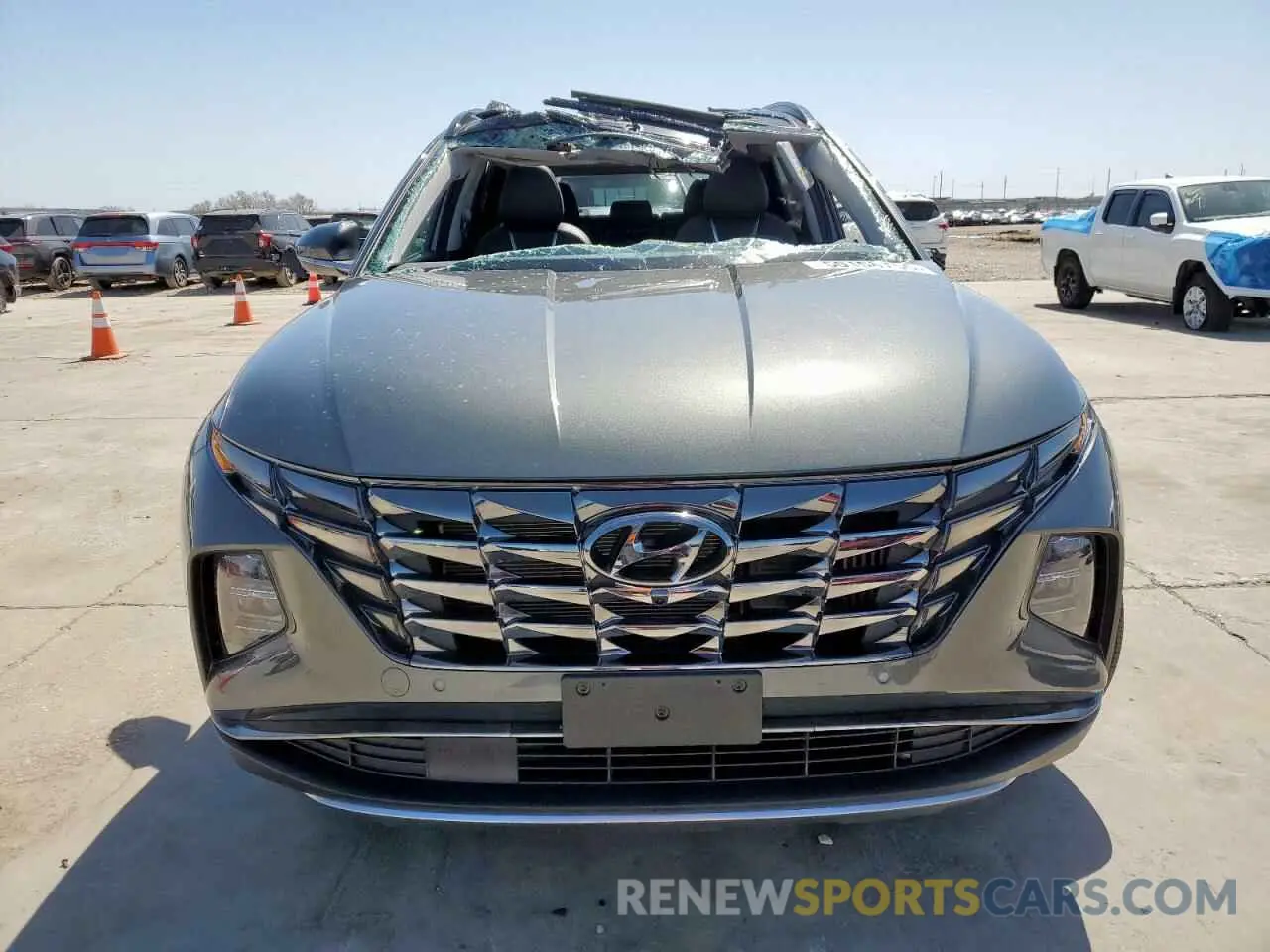 5 Photograph of a damaged car KM8JECA15PU135746 HYUNDAI TUCSON 2023