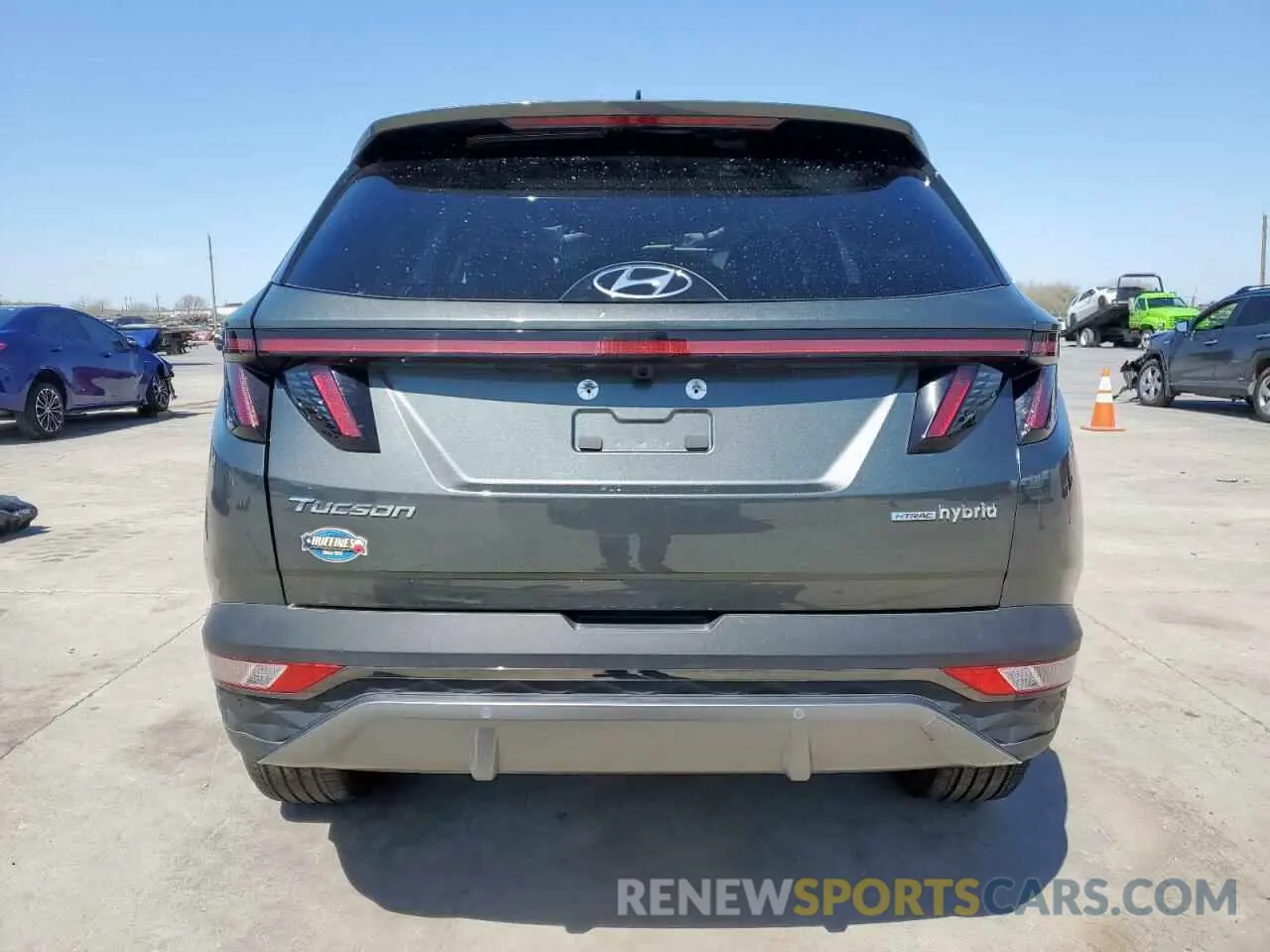 6 Photograph of a damaged car KM8JECA15PU135746 HYUNDAI TUCSON 2023