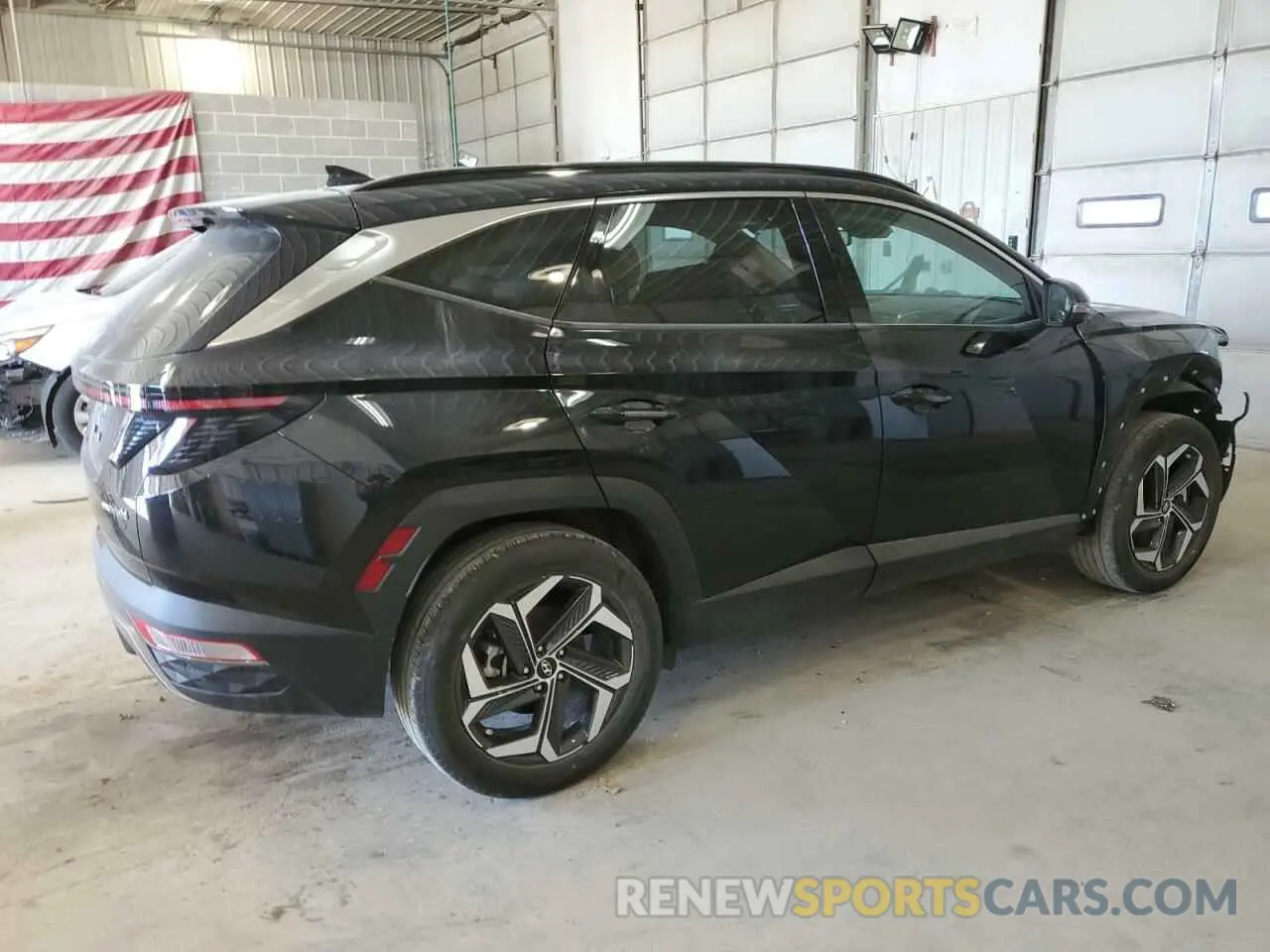 3 Photograph of a damaged car KM8JECA16PU109382 HYUNDAI TUCSON 2023