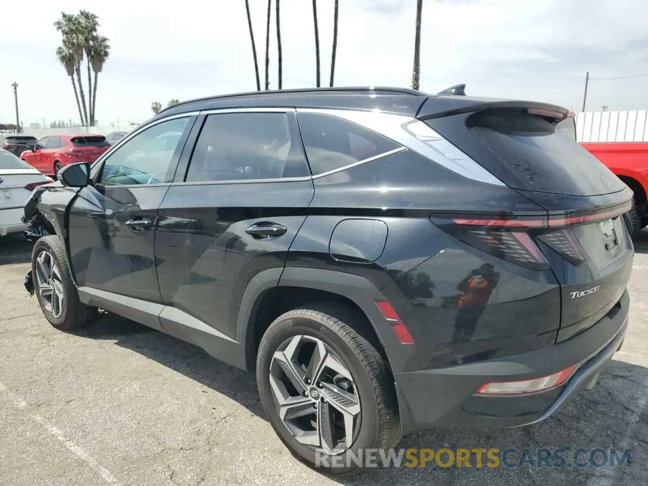 2 Photograph of a damaged car KM8JECA17PU127311 HYUNDAI TUCSON 2023