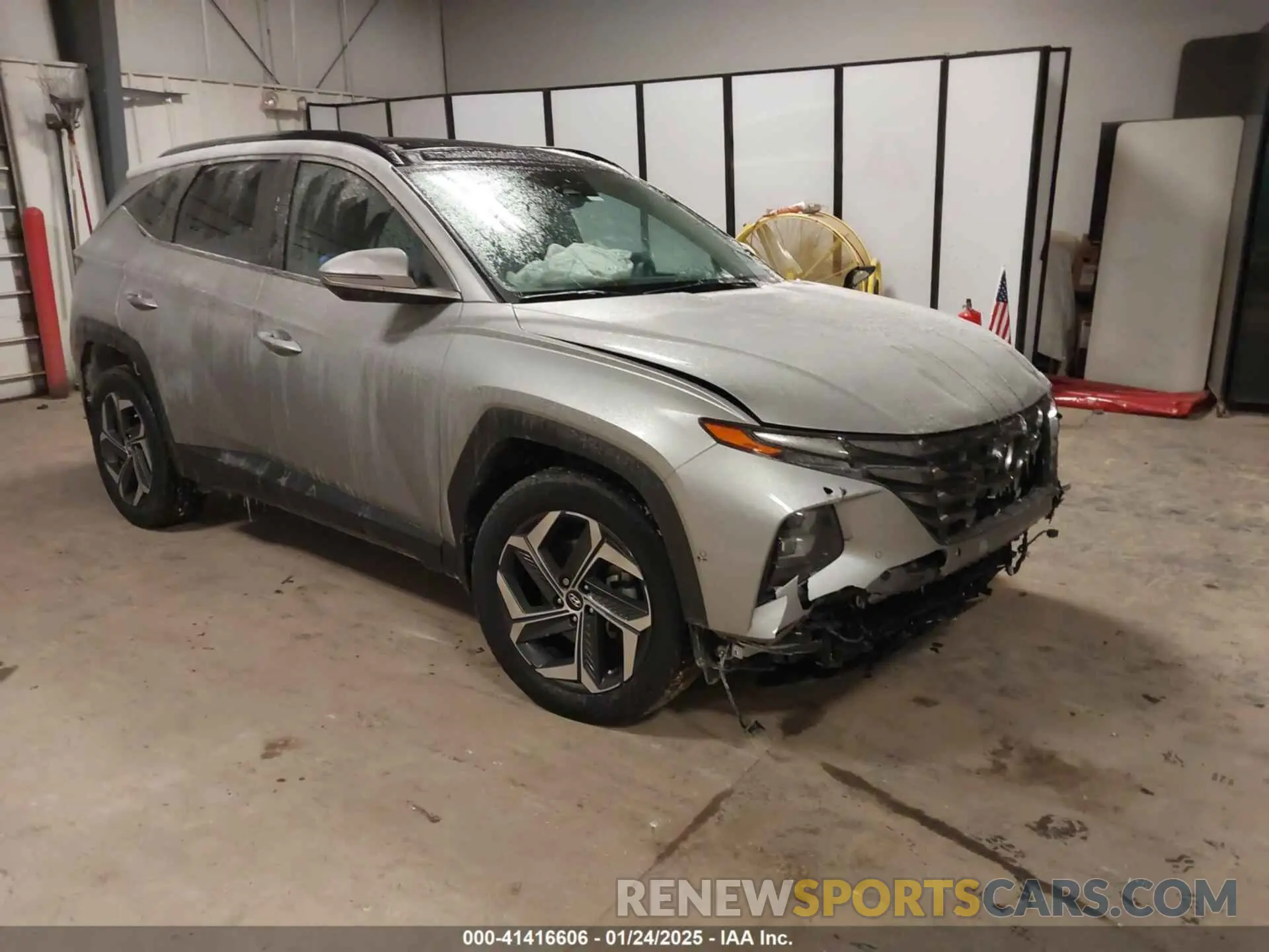 1 Фотография поврежденного автомобиля KM8JECAE0PU213725 HYUNDAI TUCSON 2023