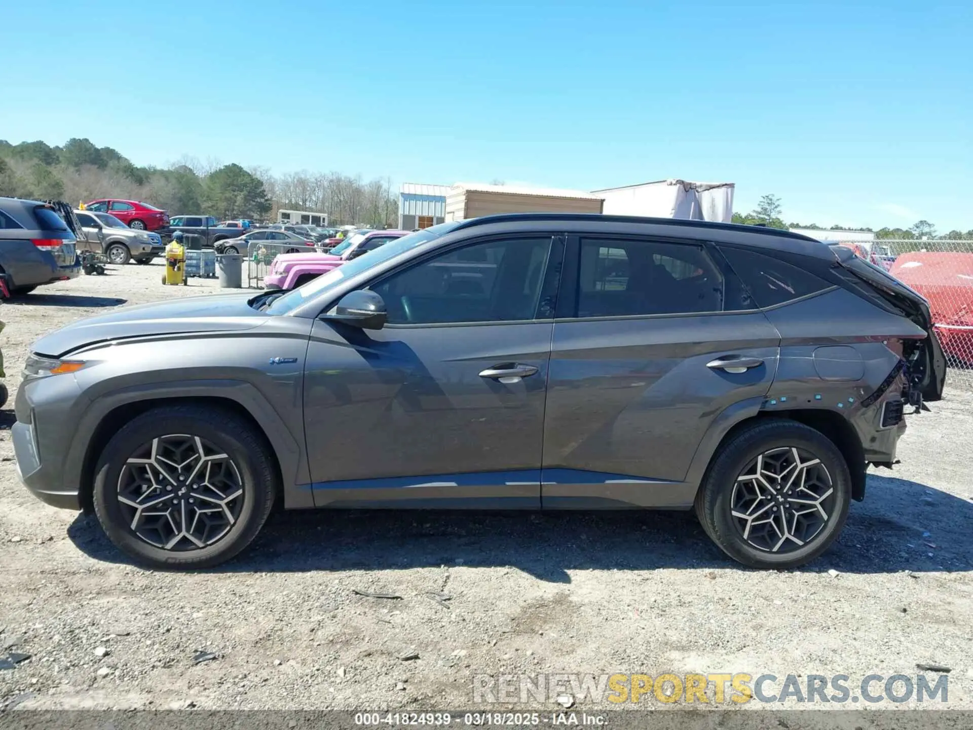 14 Photograph of a damaged car KM8JF3AE4PU245655 HYUNDAI TUCSON 2023