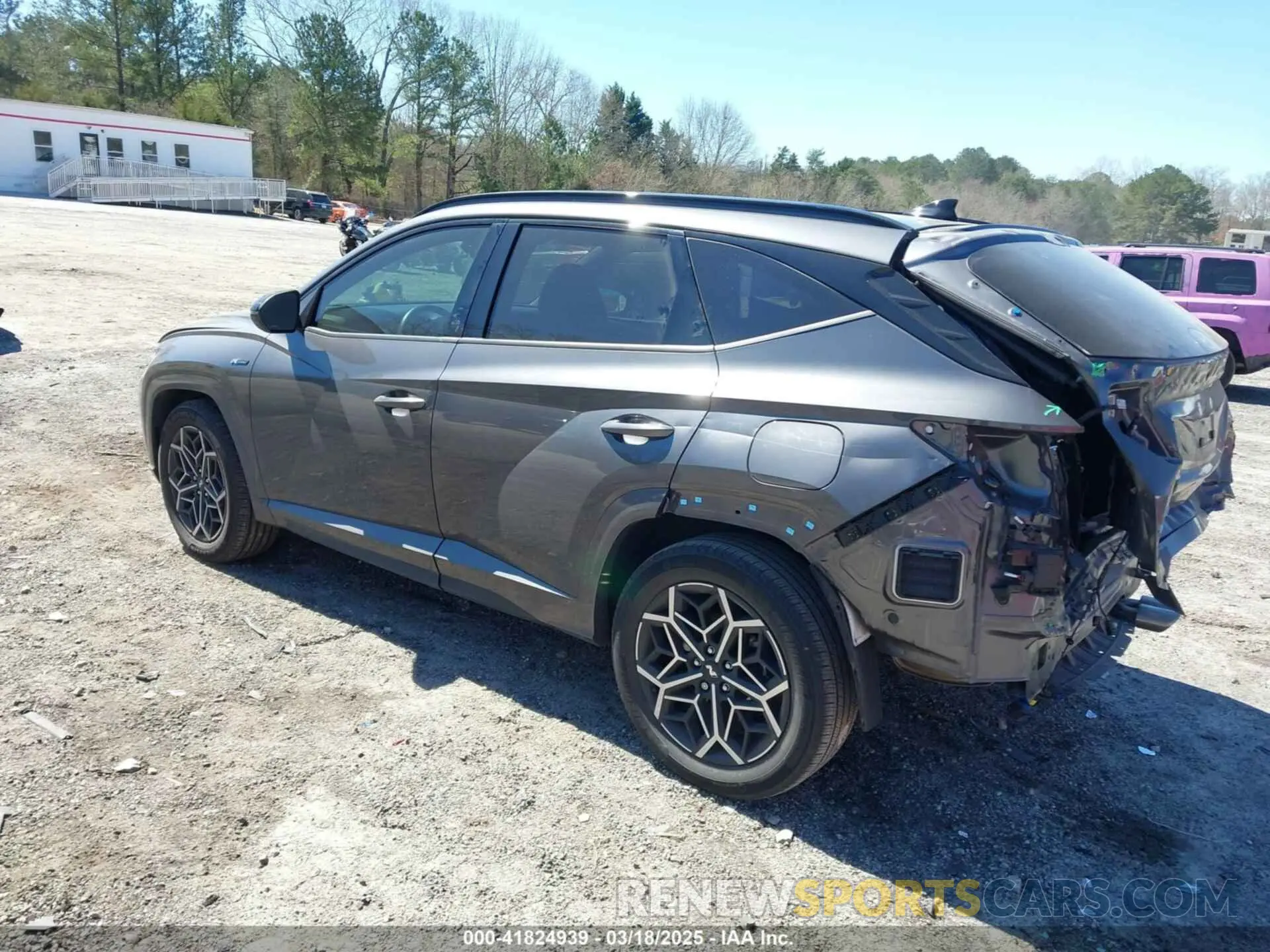 3 Photograph of a damaged car KM8JF3AE4PU245655 HYUNDAI TUCSON 2023