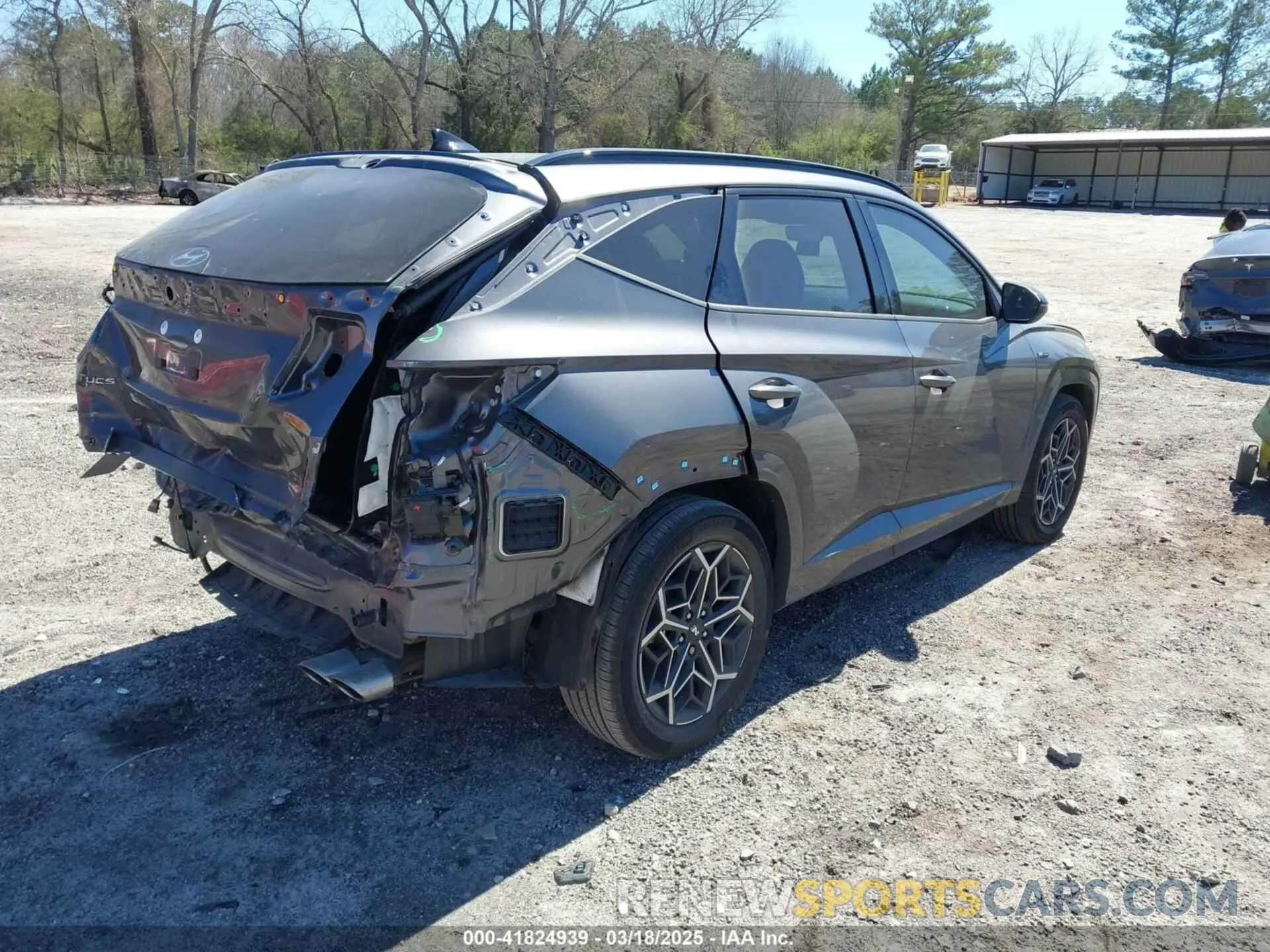 4 Photograph of a damaged car KM8JF3AE4PU245655 HYUNDAI TUCSON 2023