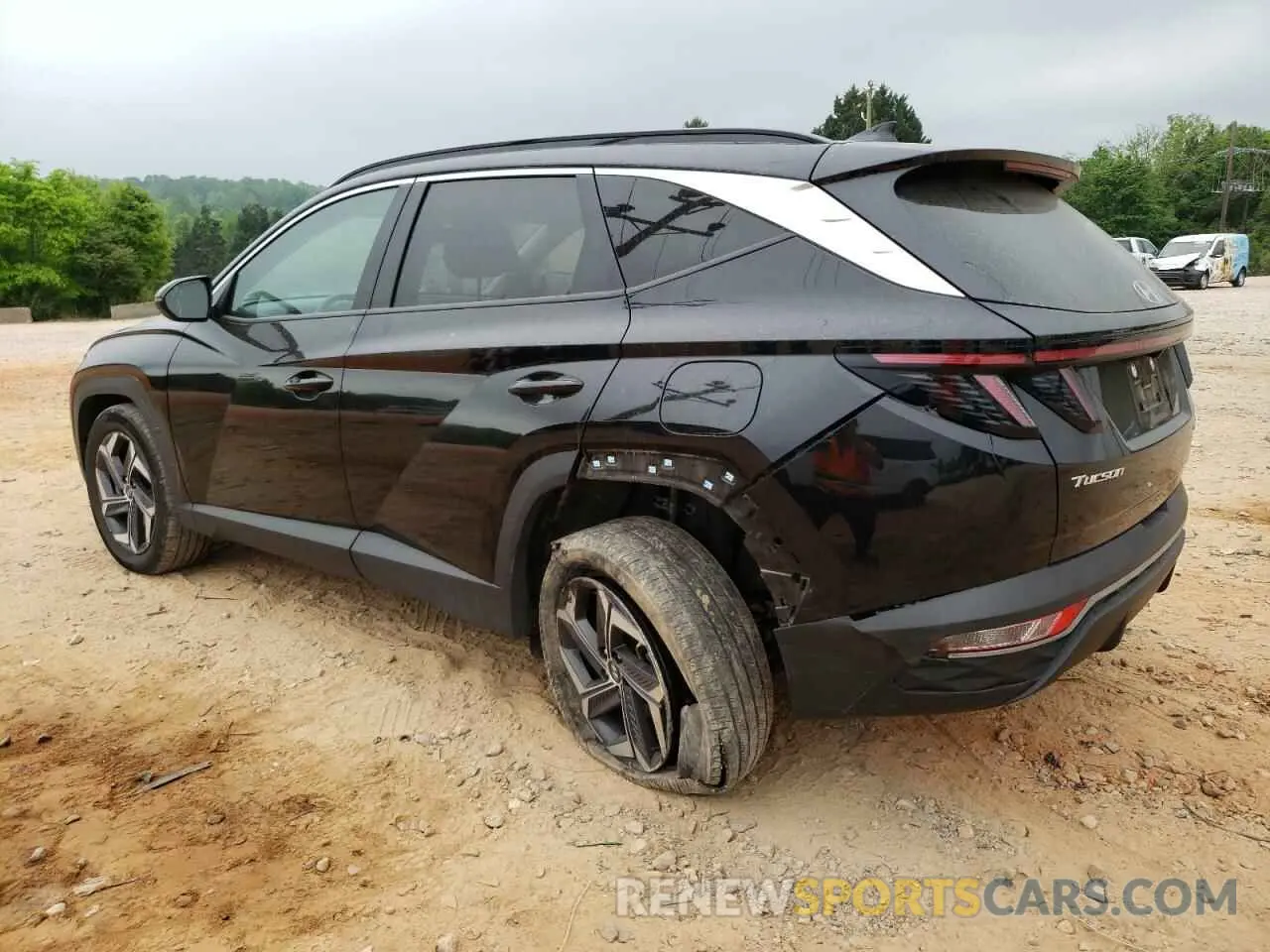 2 Фотография поврежденного автомобиля KM8JFCA10PU090096 HYUNDAI TUCSON 2023
