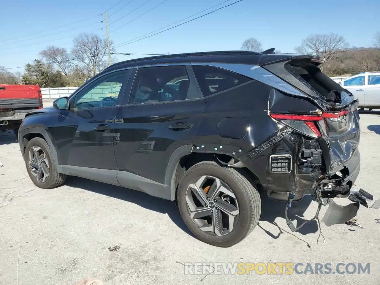 2 Photograph of a damaged car KM8JFCA10PU114722 HYUNDAI TUCSON 2023