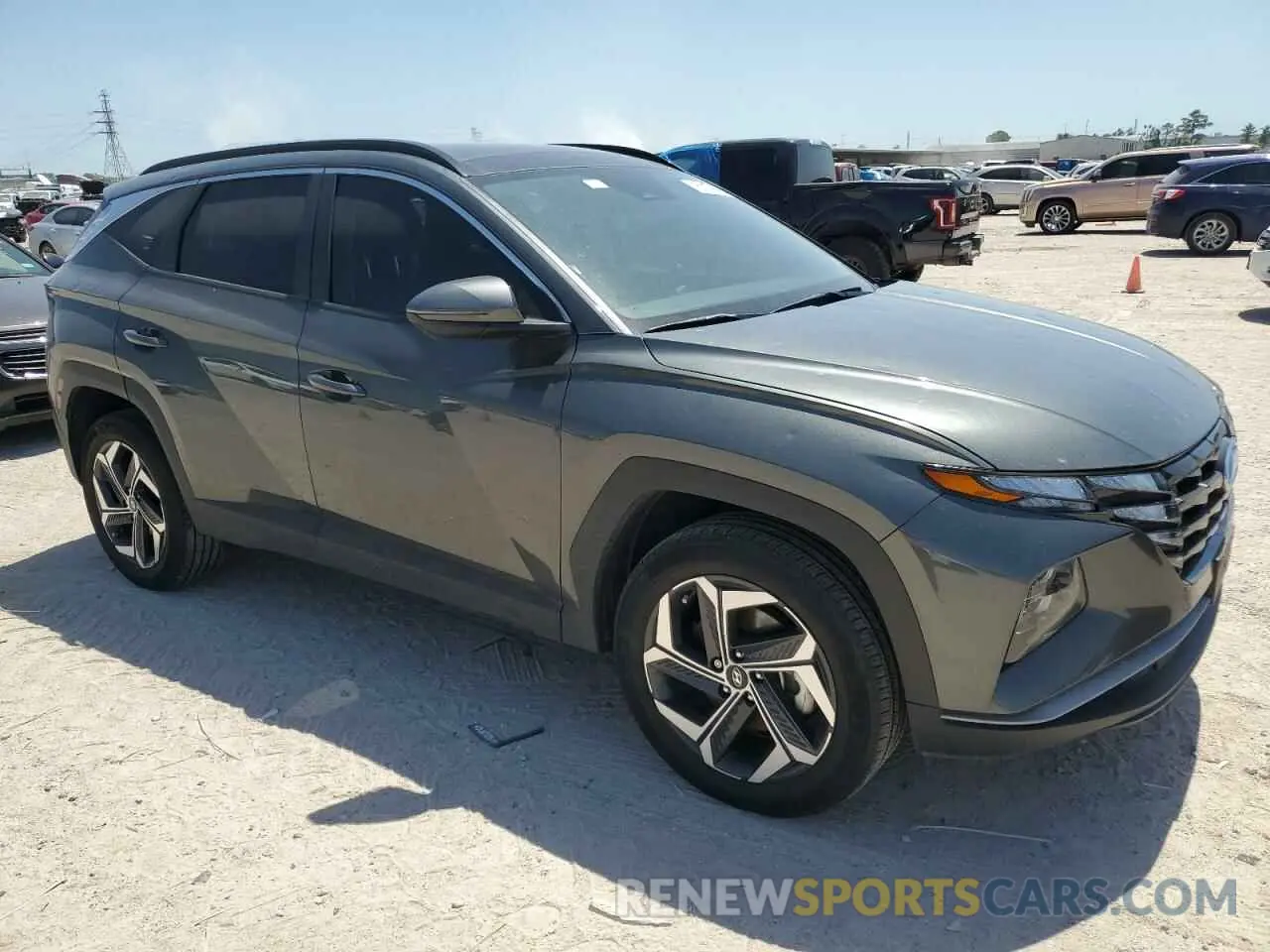 4 Photograph of a damaged car KM8JFCA12PU123681 HYUNDAI TUCSON 2023