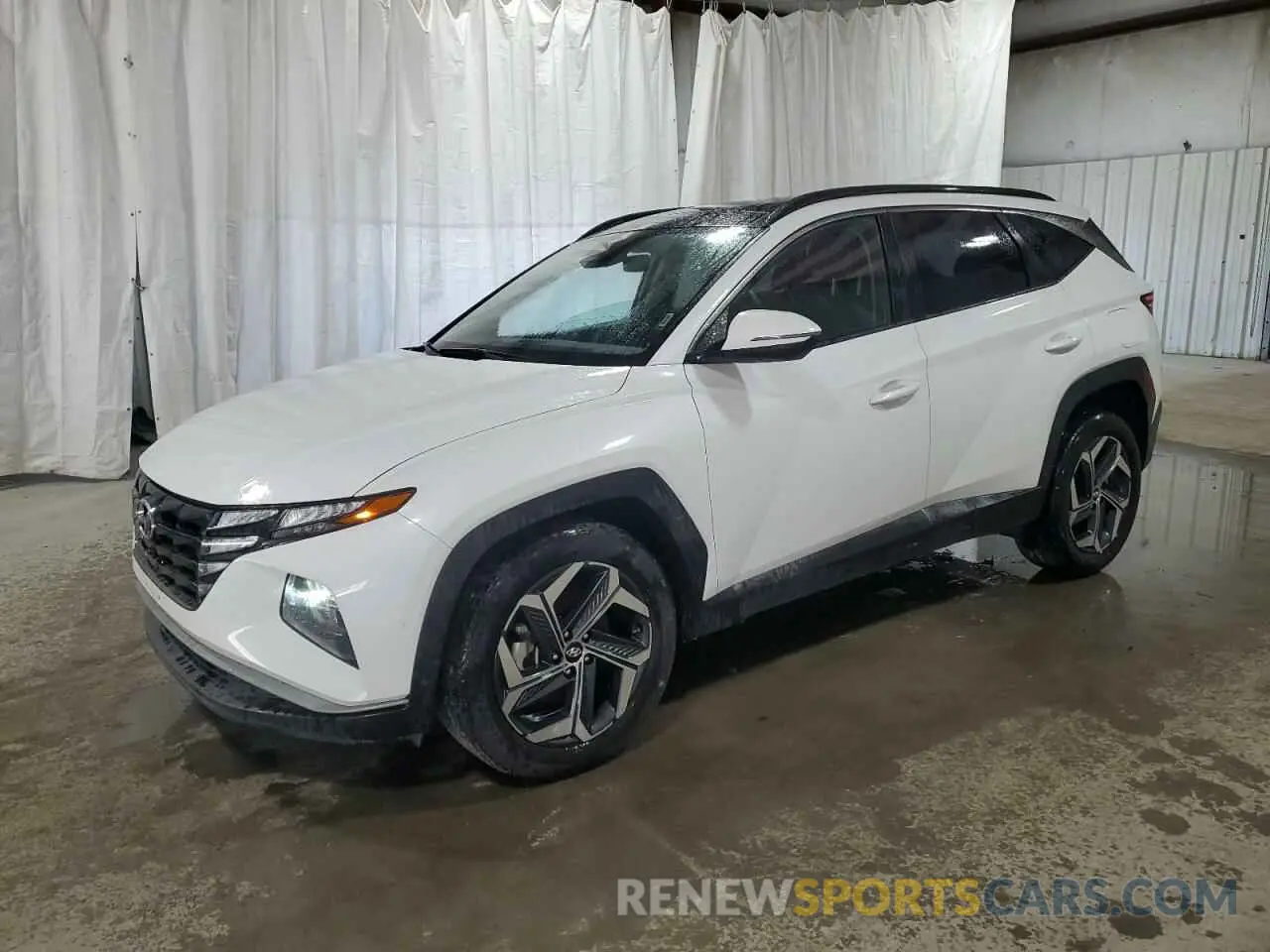 1 Photograph of a damaged car KM8JFCA12PU135670 HYUNDAI TUCSON 2023