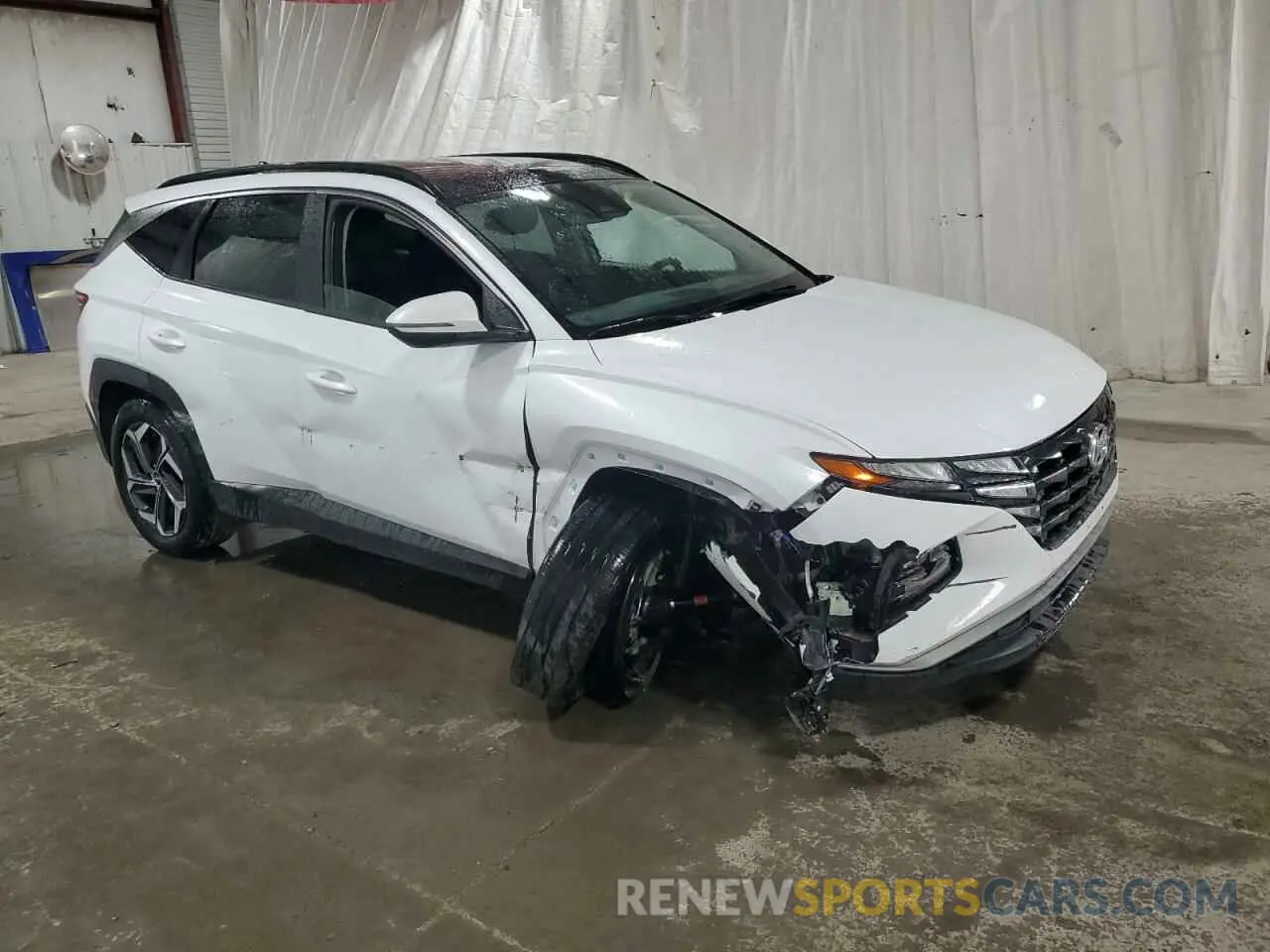 4 Photograph of a damaged car KM8JFCA12PU135670 HYUNDAI TUCSON 2023