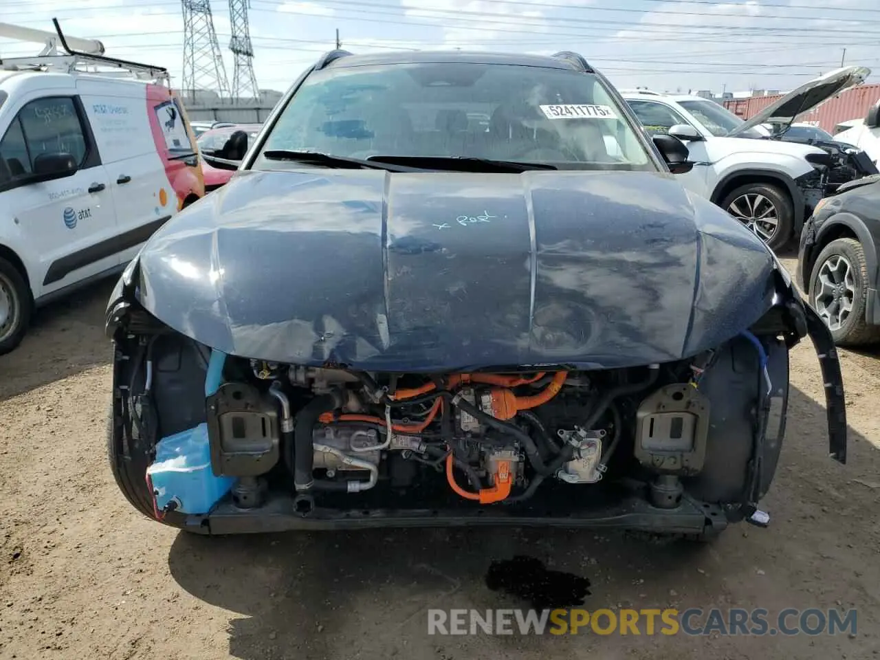 5 Фотография поврежденного автомобиля KM8JFCA1XPU093376 HYUNDAI TUCSON 2023