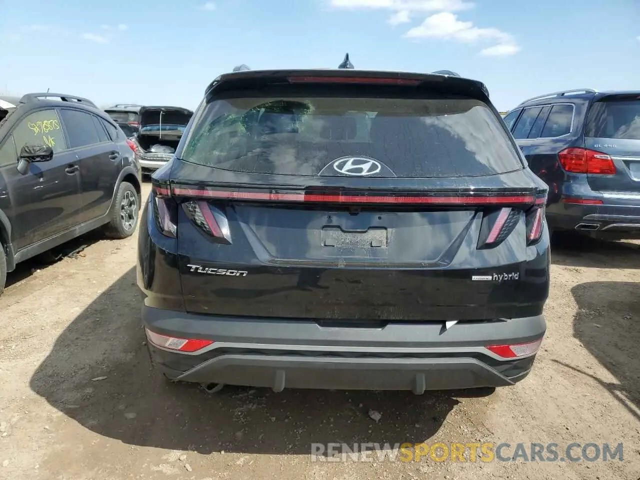 6 Фотография поврежденного автомобиля KM8JFCA1XPU093376 HYUNDAI TUCSON 2023