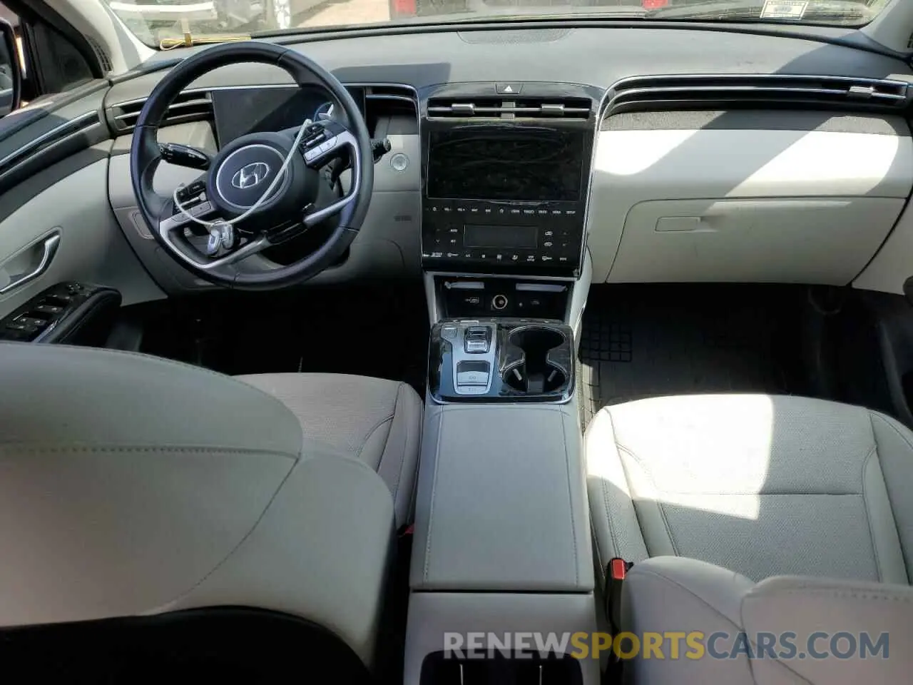 8 Фотография поврежденного автомобиля KM8JFCA1XPU093376 HYUNDAI TUCSON 2023
