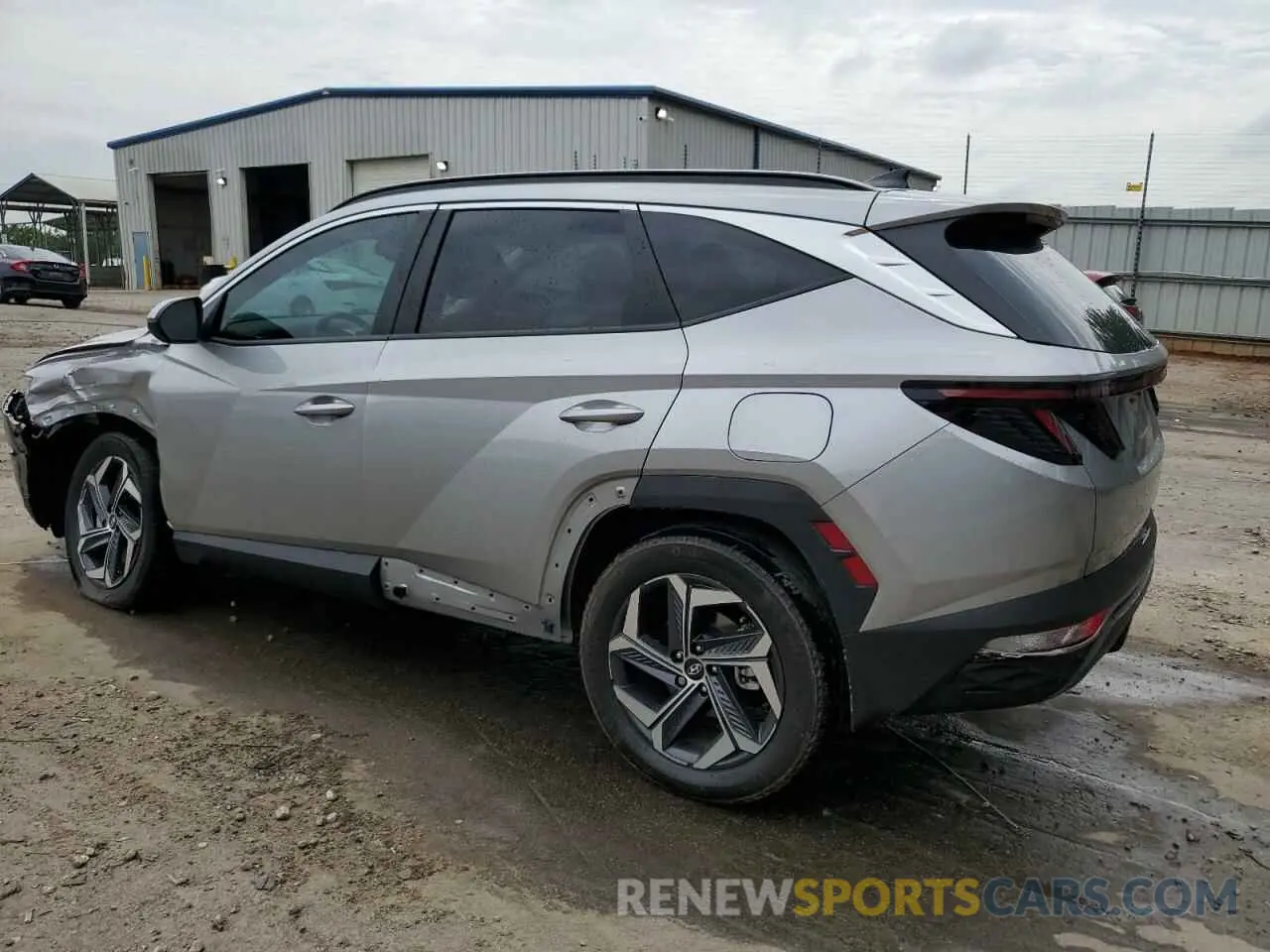 2 Фотография поврежденного автомобиля KM8JFCA1XPU115487 HYUNDAI TUCSON 2023