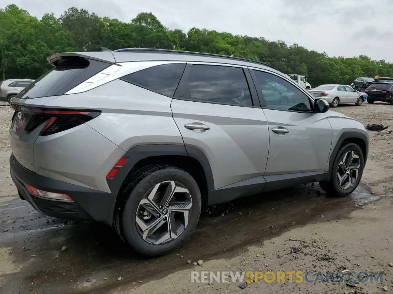 3 Фотография поврежденного автомобиля KM8JFCA1XPU115487 HYUNDAI TUCSON 2023