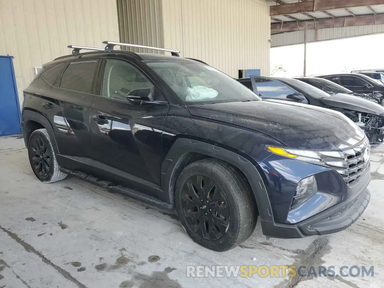 4 Фотография поврежденного автомобиля KM8JFCAE2PU187917 HYUNDAI TUCSON 2023