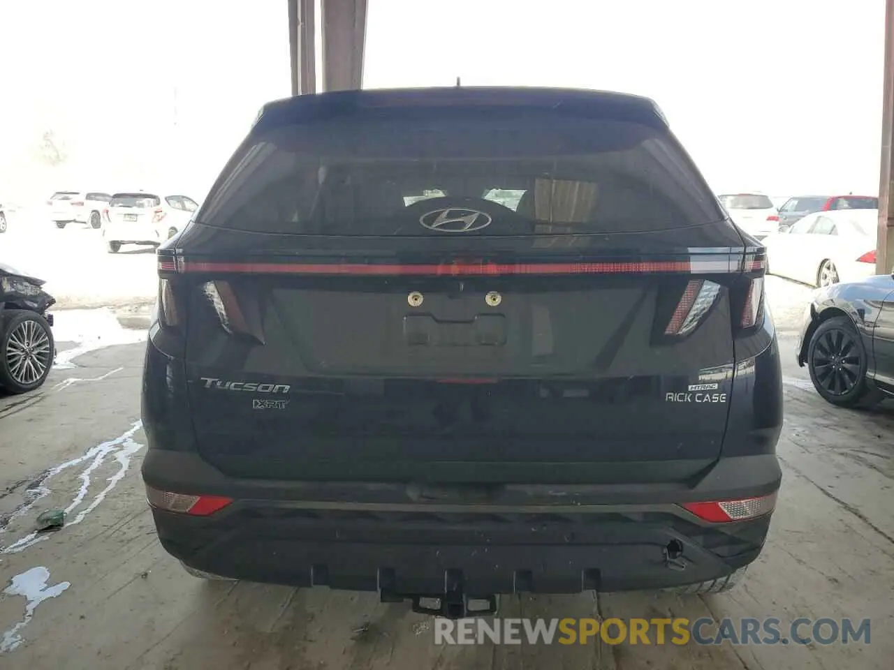 6 Фотография поврежденного автомобиля KM8JFCAE2PU187917 HYUNDAI TUCSON 2023