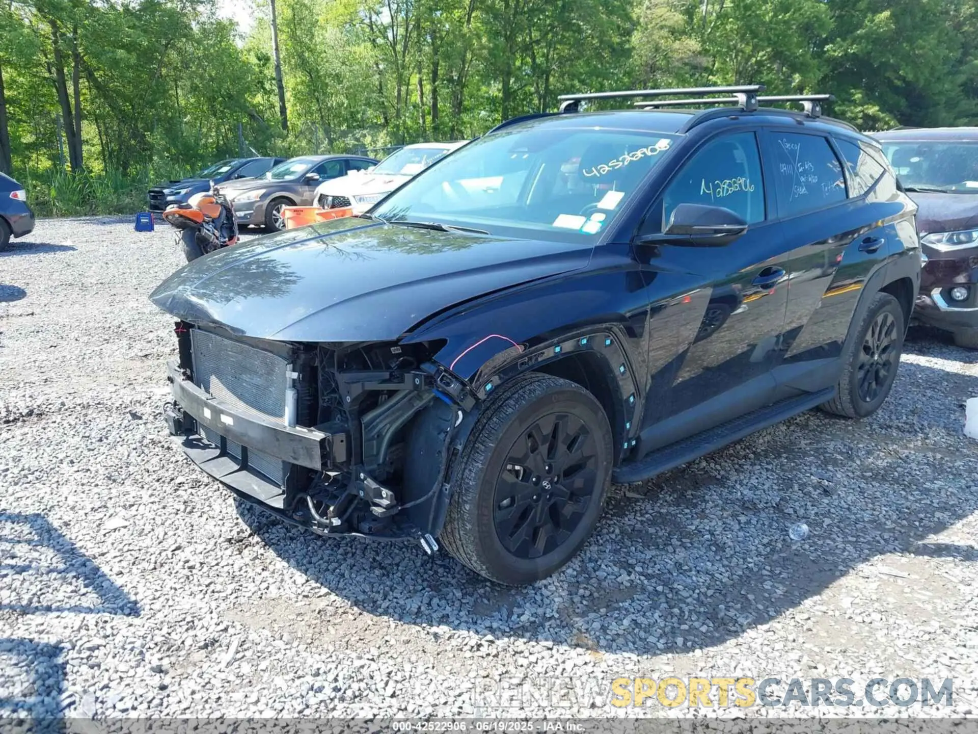 2 Photograph of a damaged car KM8JFCAE5PU178564 HYUNDAI TUCSON 2023