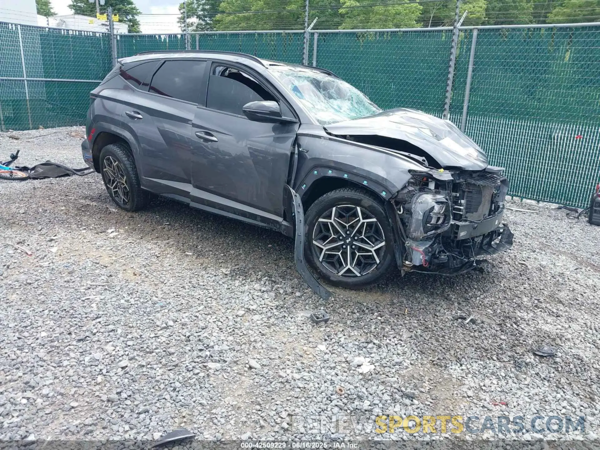 1 Фотография поврежденного автомобиля KM8JFCAE8PU185752 HYUNDAI TUCSON 2023
