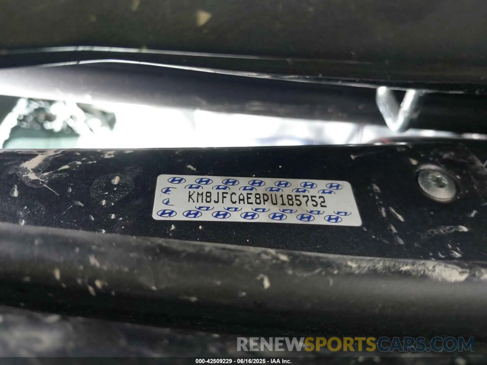 9 Фотография поврежденного автомобиля KM8JFCAE8PU185752 HYUNDAI TUCSON 2023