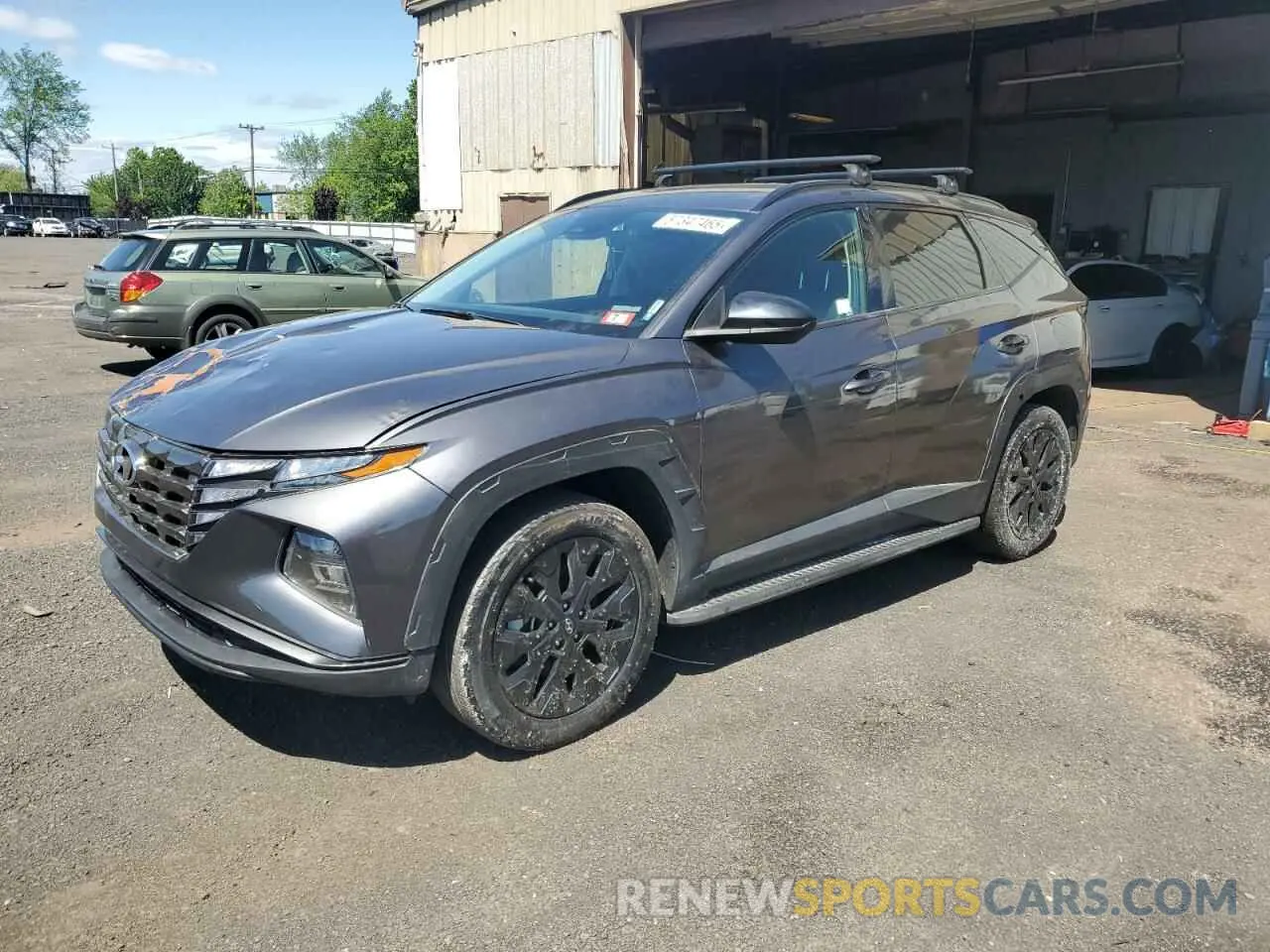 1 Photograph of a damaged car KM8JFCAE9PU219794 HYUNDAI TUCSON 2023