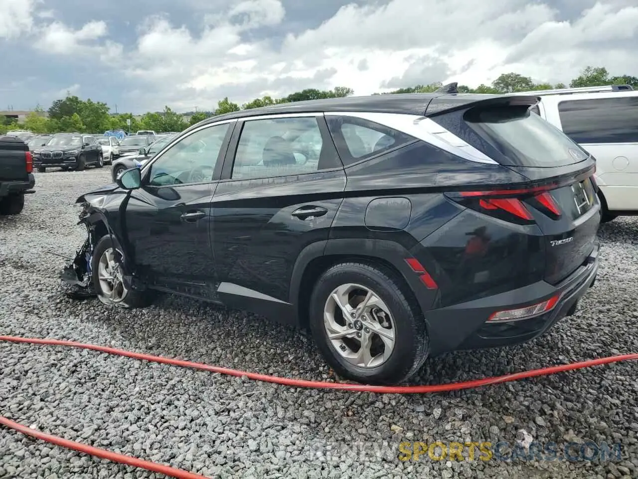 2 Photograph of a damaged car 5NMJA3DE7RH341112 HYUNDAI TUCSON 2024