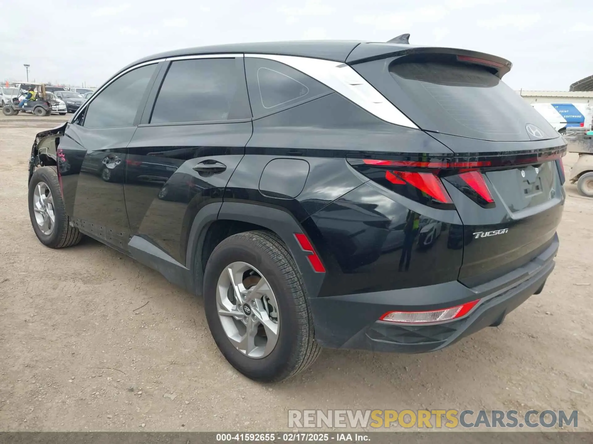 3 Фотография поврежденного автомобиля 5NMJA3DE8RH439856 HYUNDAI TUCSON 2024