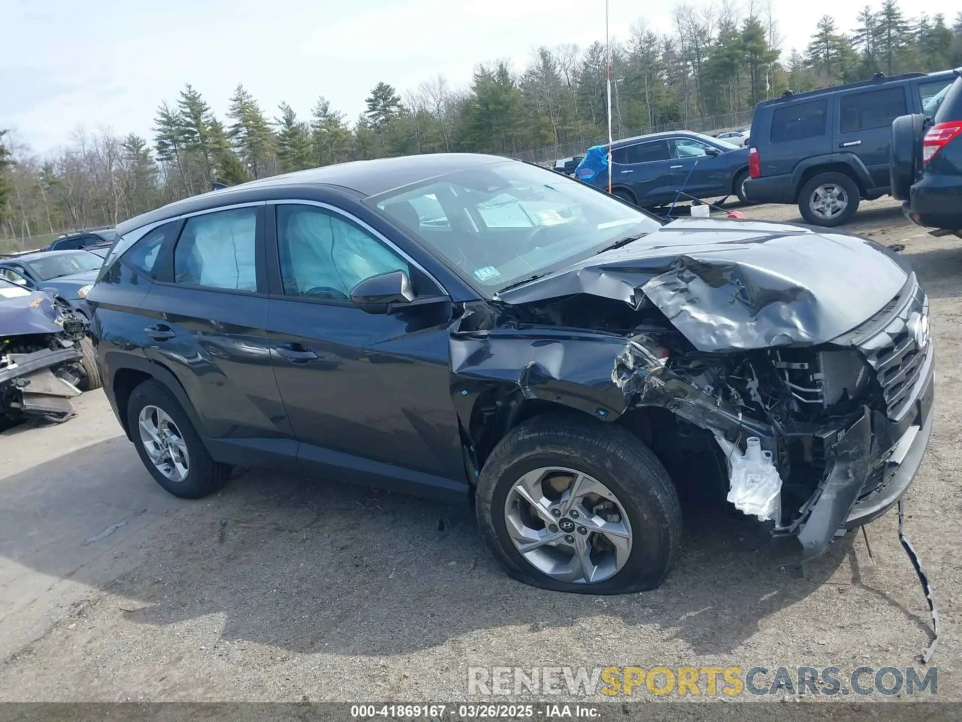 13 Фотография поврежденного автомобиля 5NMJACDE6RH33625 HYUNDAI TUCSON 2024
