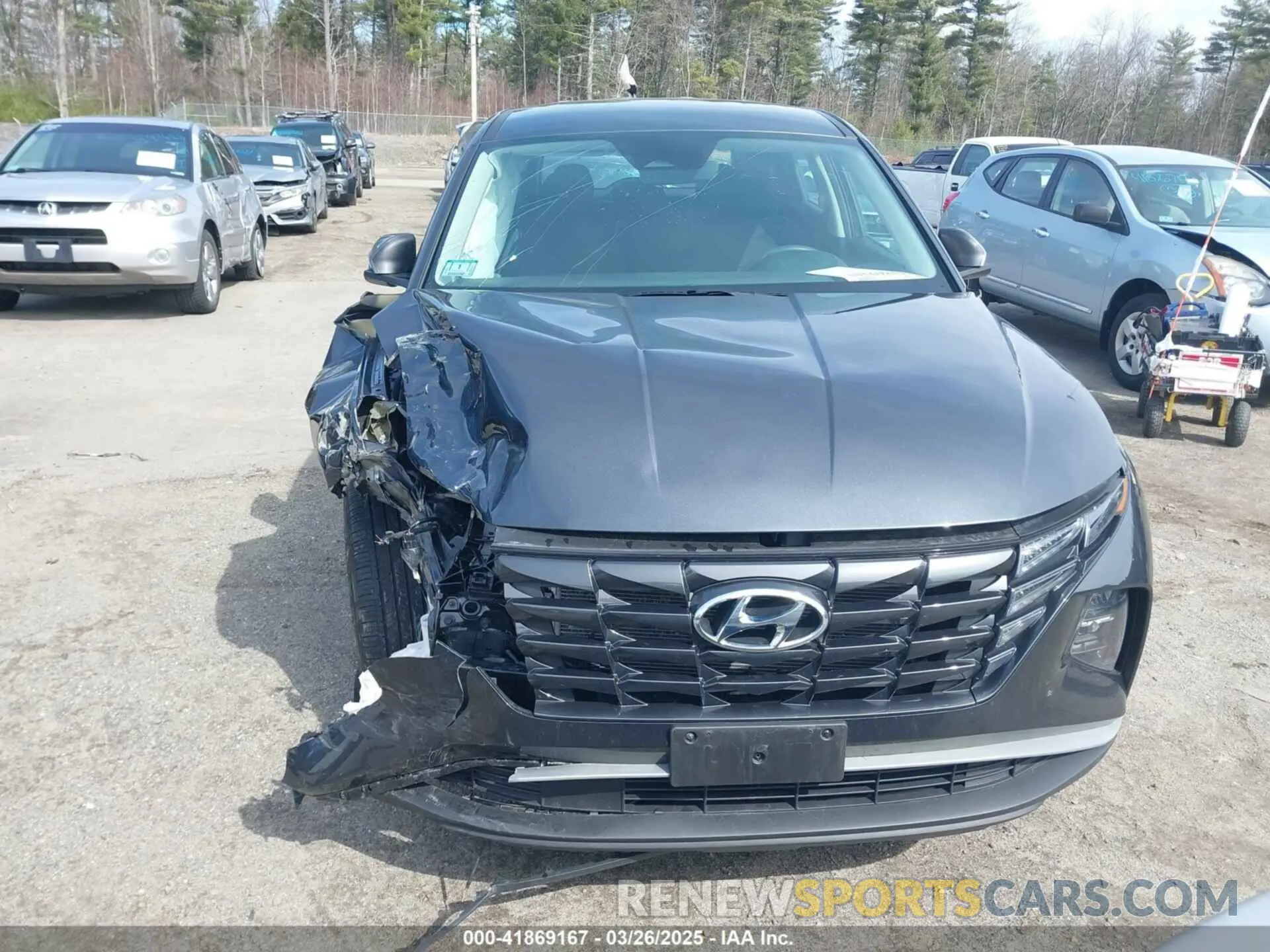 17 Фотография поврежденного автомобиля 5NMJACDE6RH33625 HYUNDAI TUCSON 2024