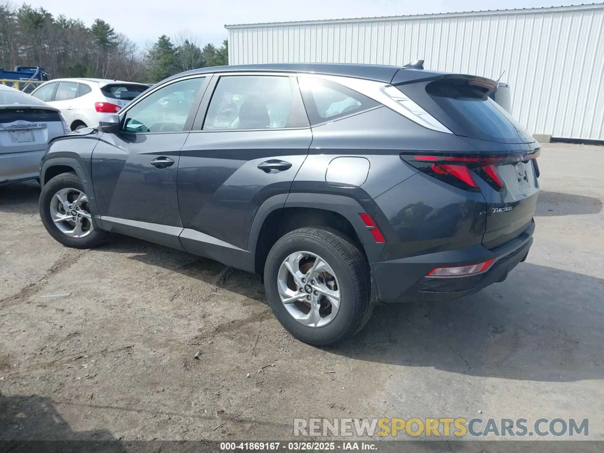 3 Фотография поврежденного автомобиля 5NMJACDE6RH33625 HYUNDAI TUCSON 2024