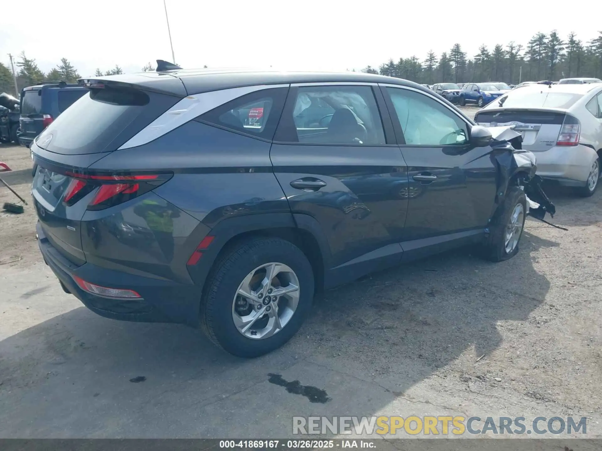 4 Фотография поврежденного автомобиля 5NMJACDE6RH33625 HYUNDAI TUCSON 2024