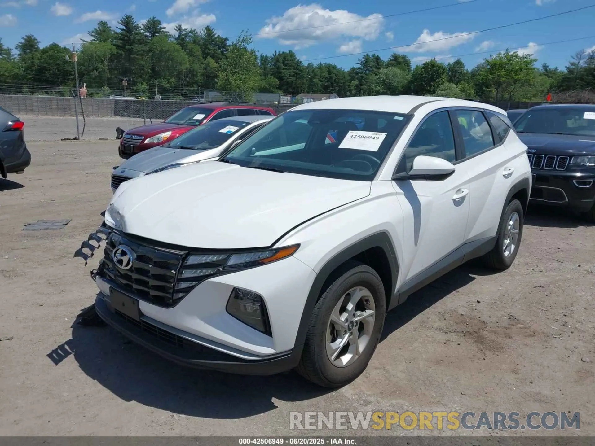 2 Photograph of a damaged car 5NMJACDEXRH301073 HYUNDAI TUCSON 2024