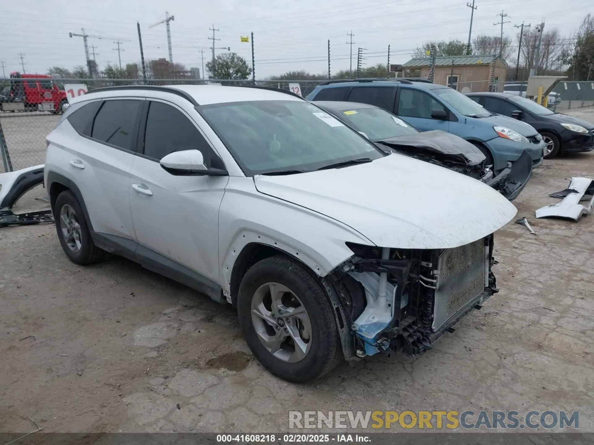 1 Photograph of a damaged car 5NMJB3DE1RH399729 HYUNDAI TUCSON 2024