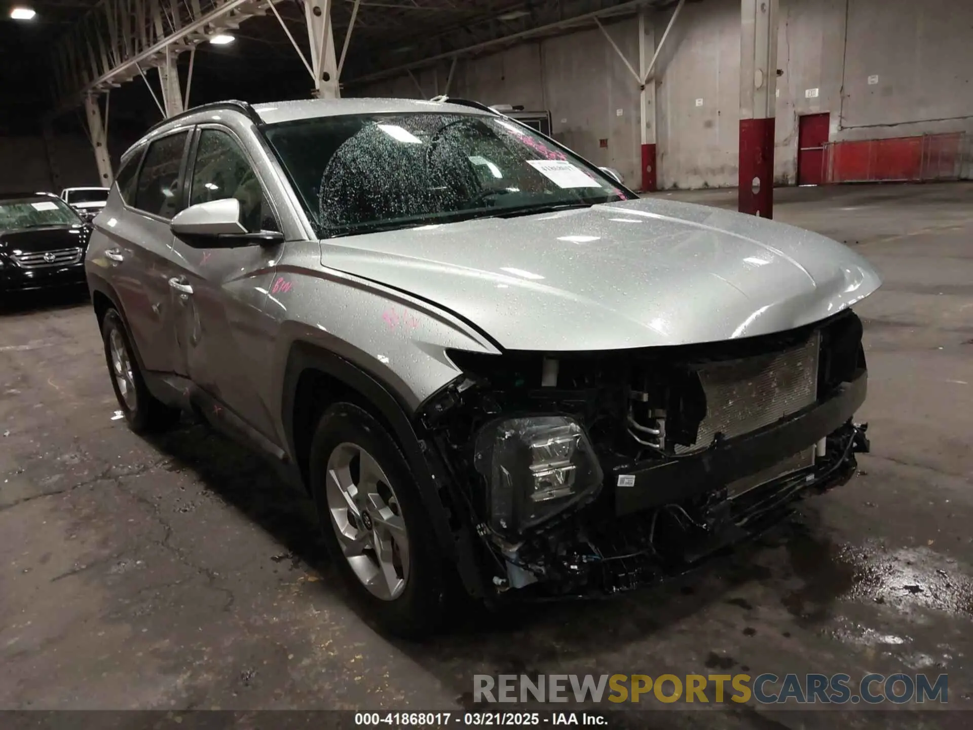 1 Photograph of a damaged car 5NMJB3DE1RH403522 HYUNDAI TUCSON 2024