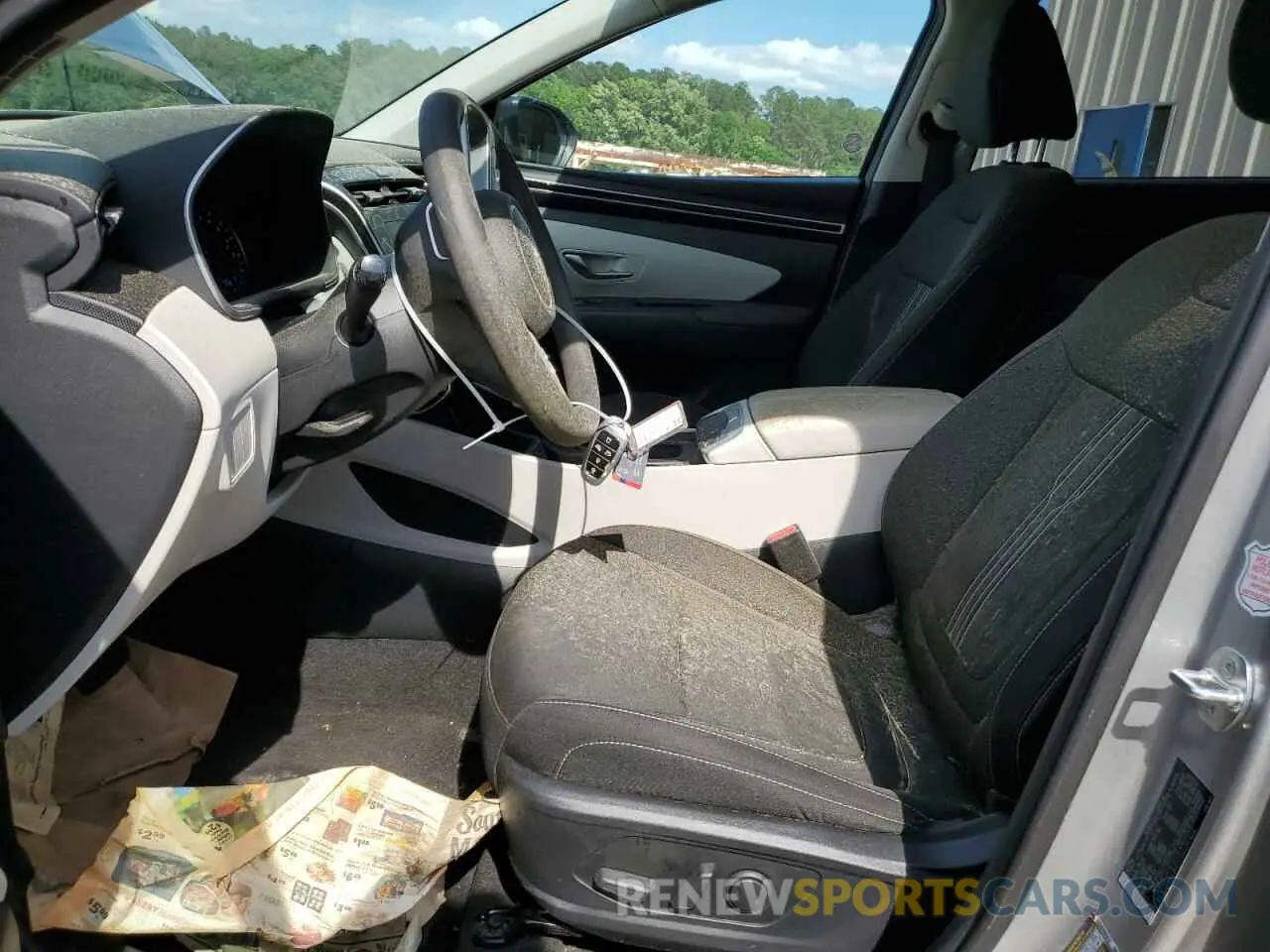 7 Photograph of a damaged car 5NMJB3DE3RH397464 HYUNDAI TUCSON 2024